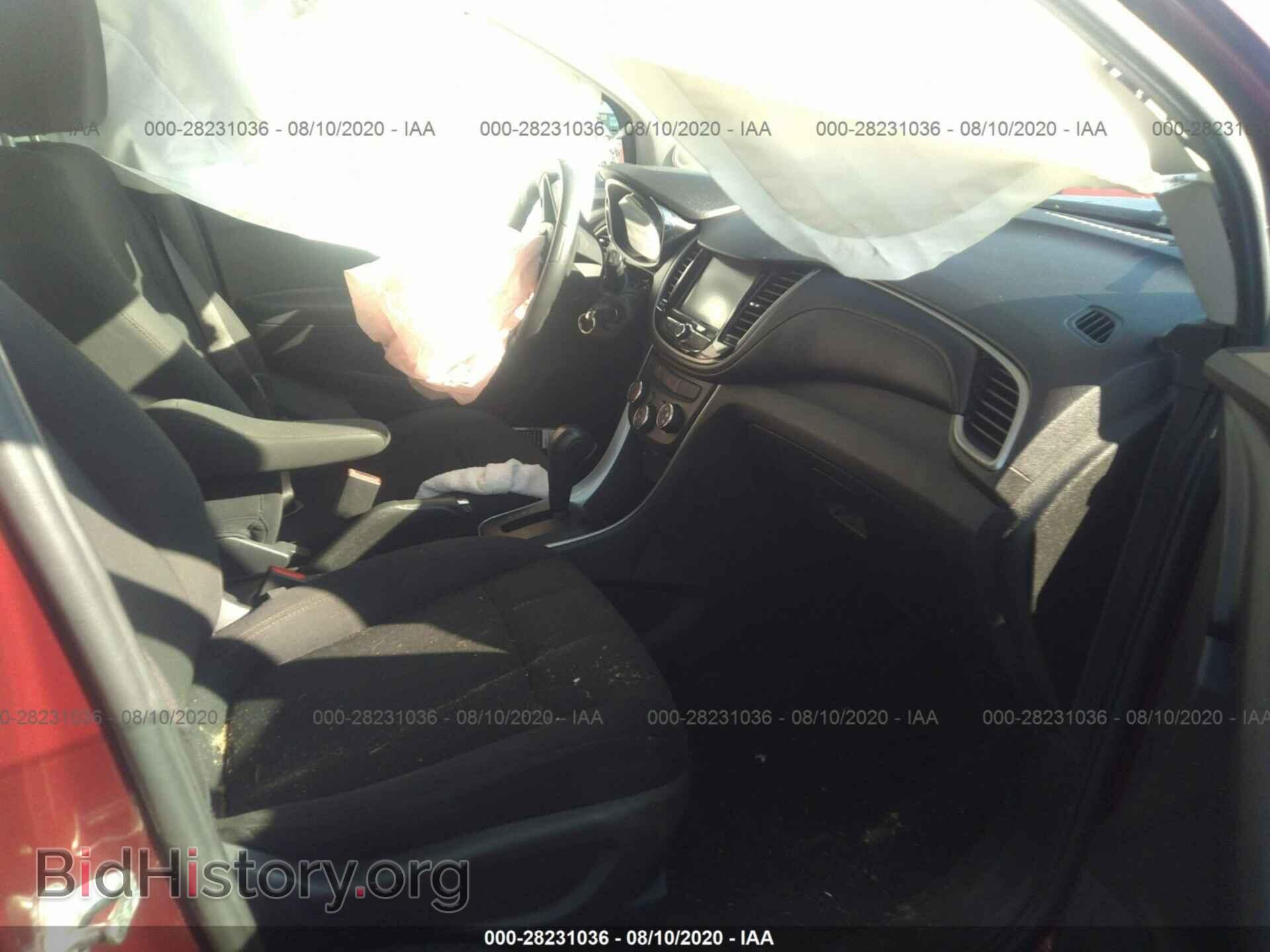 2017 CHEVROLET TRAX - VIN: 3GNCJKSB3HL193075 - Фото 5