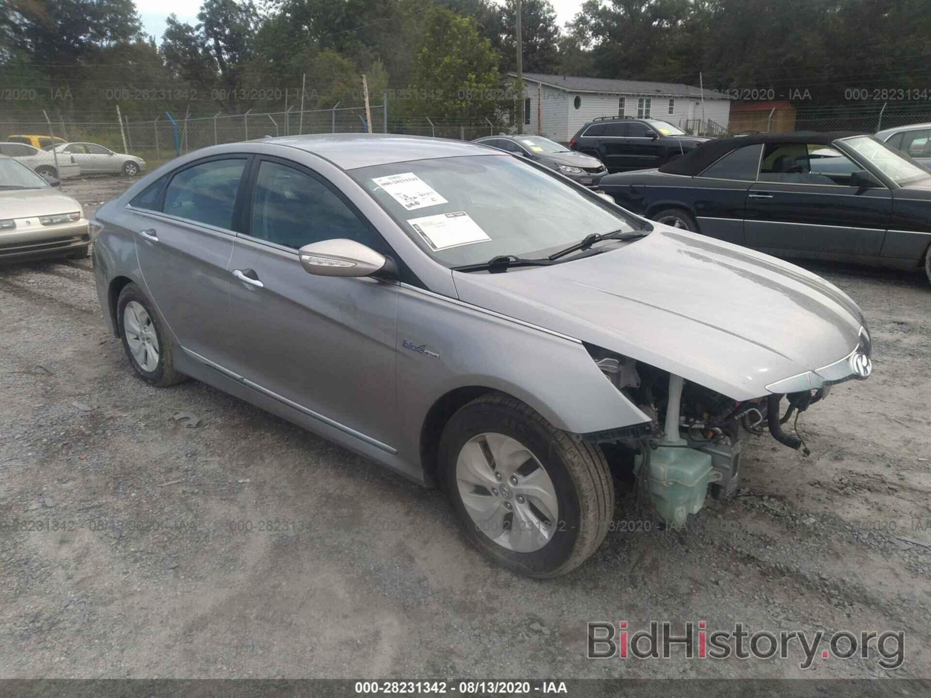 Photo KMHEC4A45DA078212 - HYUNDAI SONATA HYBRID 2013