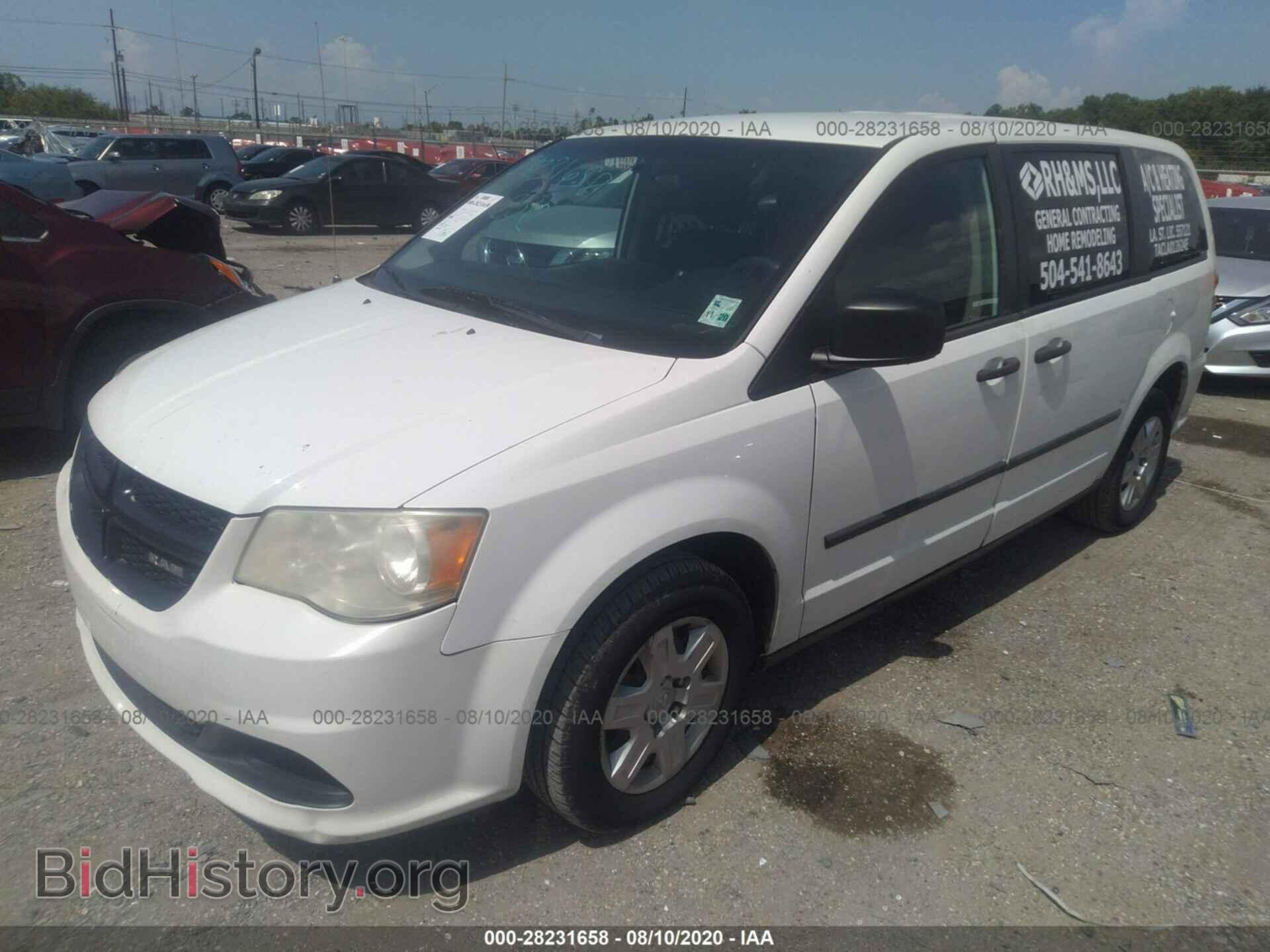 2012 RAM CARGO VAN - VIN: 2C4RDGAG2CR377097 - Фото 2