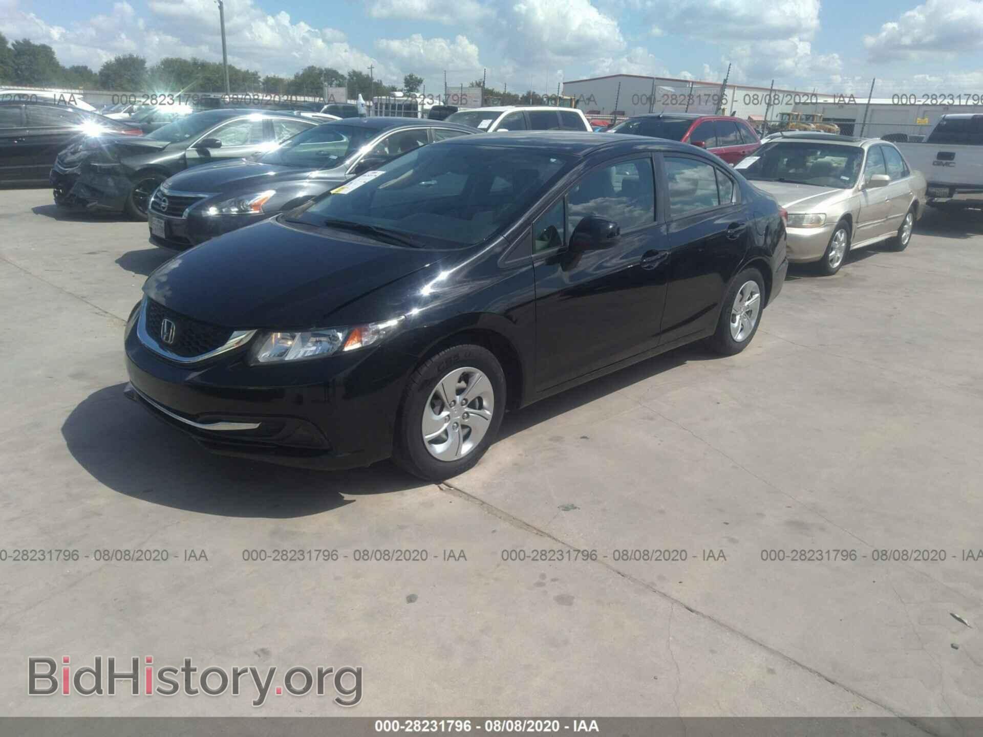 2013 HONDA CIVIC SDN - VIN: 19XFB2F55DE237261 - Фото 2