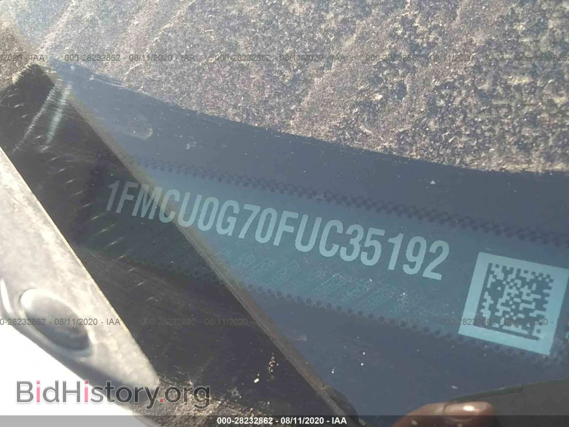 2015 FORD ESCAPE - VIN: 1FMCU0G70FUC35192 - Фото 9