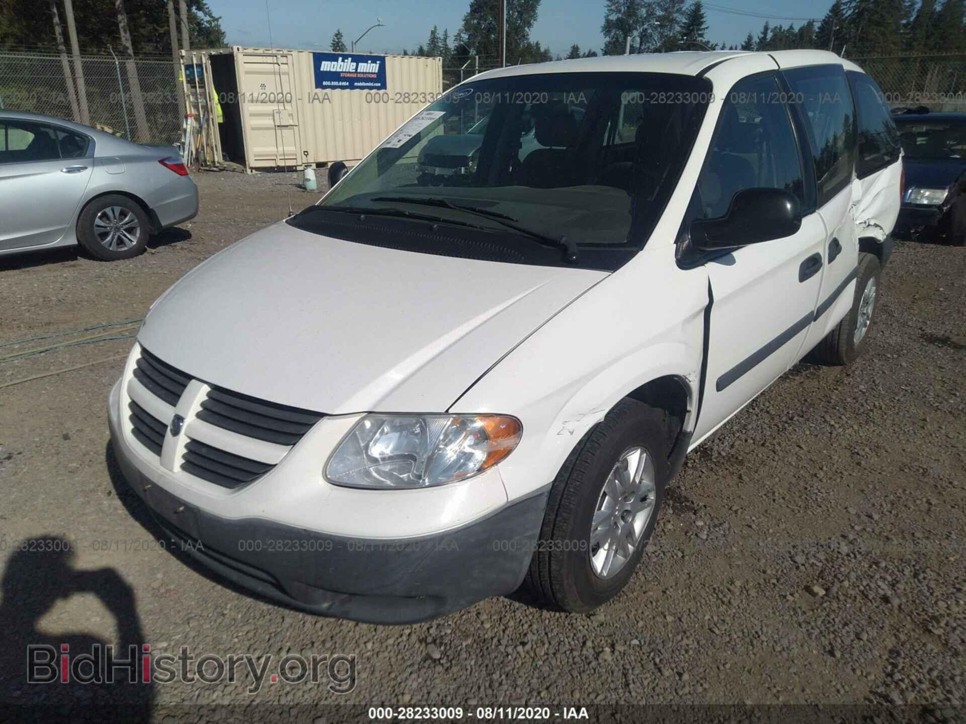 2007 DODGE CARAVAN - VIN: 1D4GP25B17B240000 - Фото 2