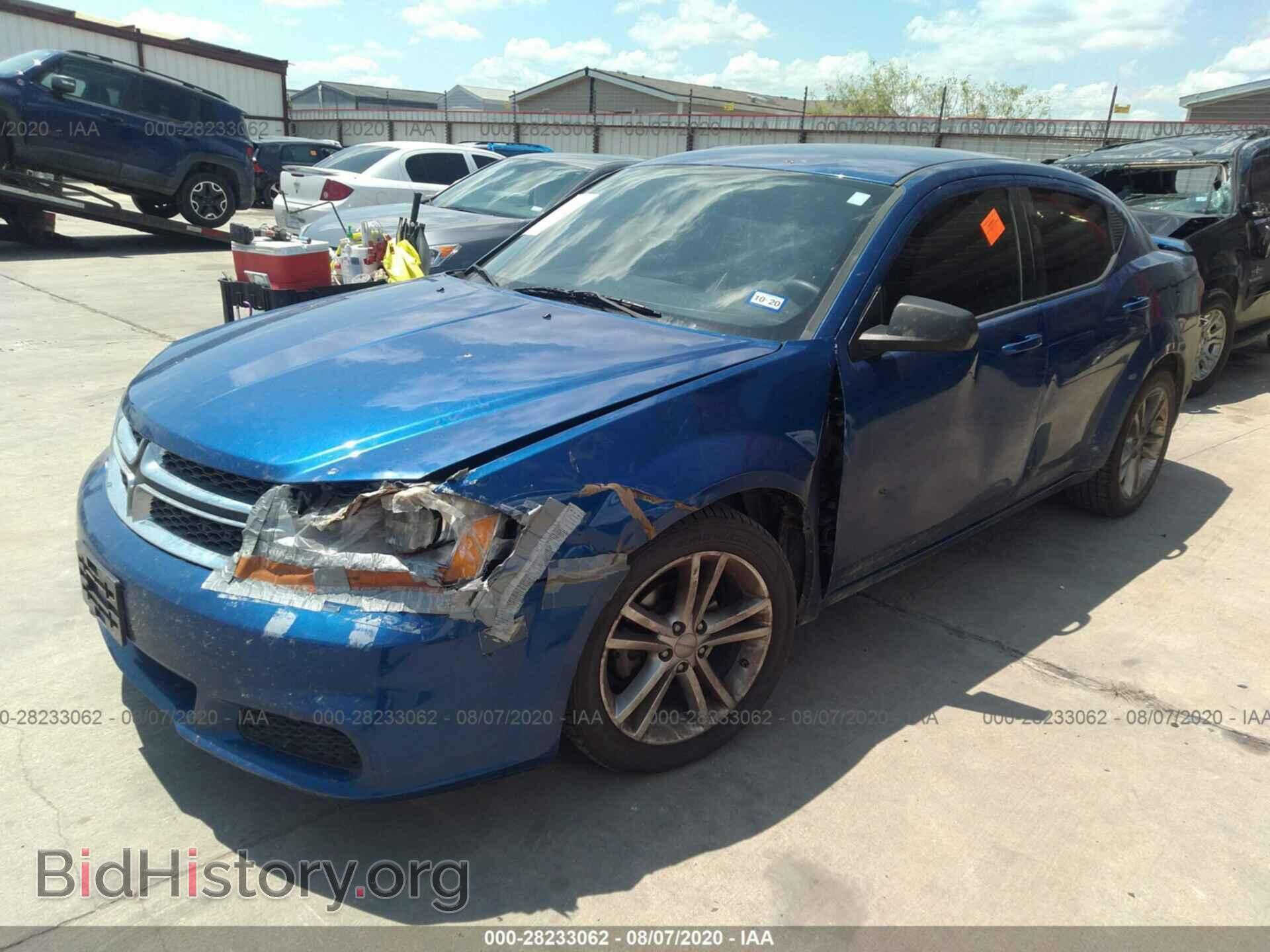 2012 DODGE AVENGER - VIN: 1C3CDZAGXCN314347 - Photo 2