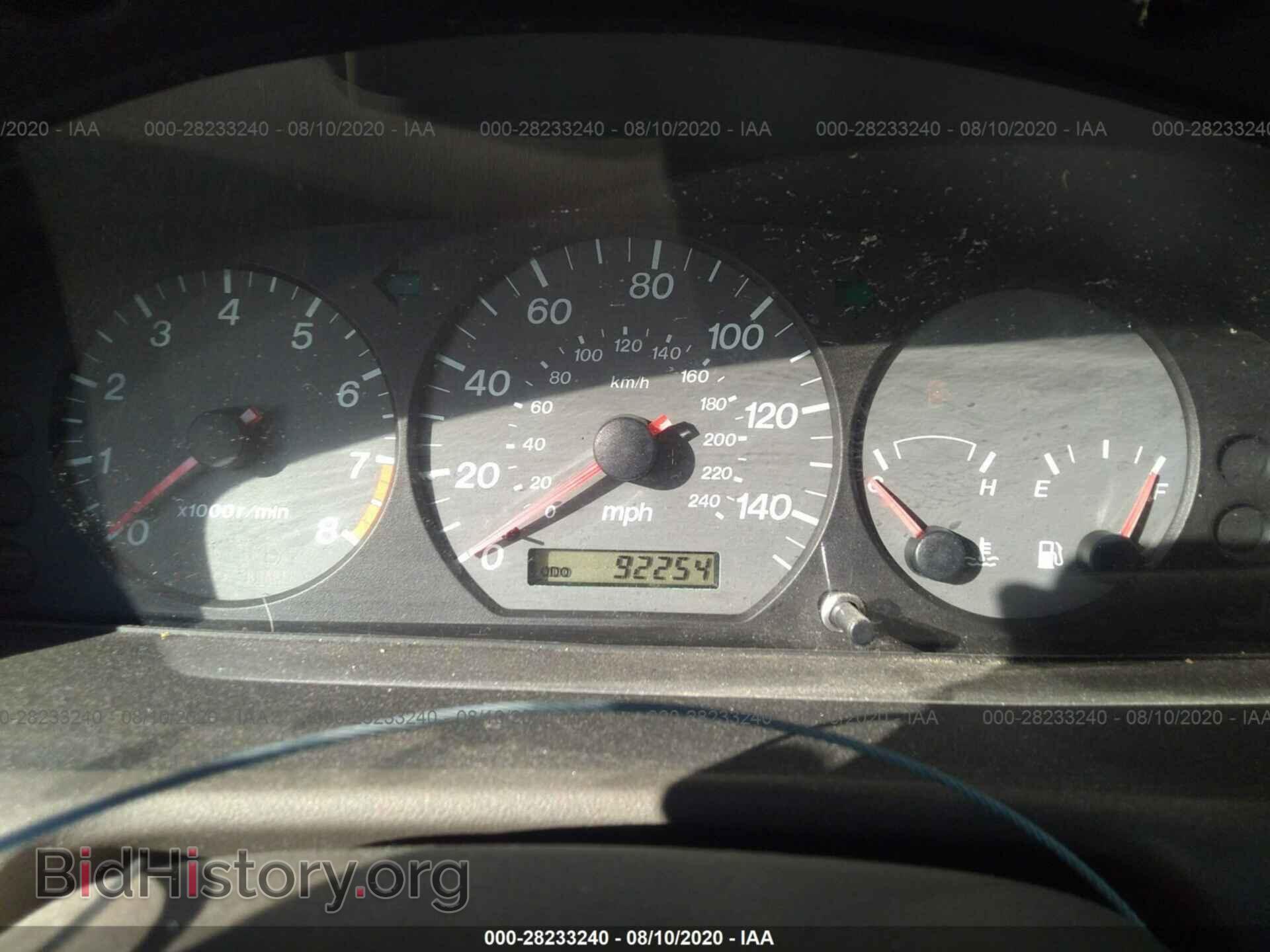2000 MAZDA 626 - VIN: 1YVGF22F8Y5155110 - Фото 7