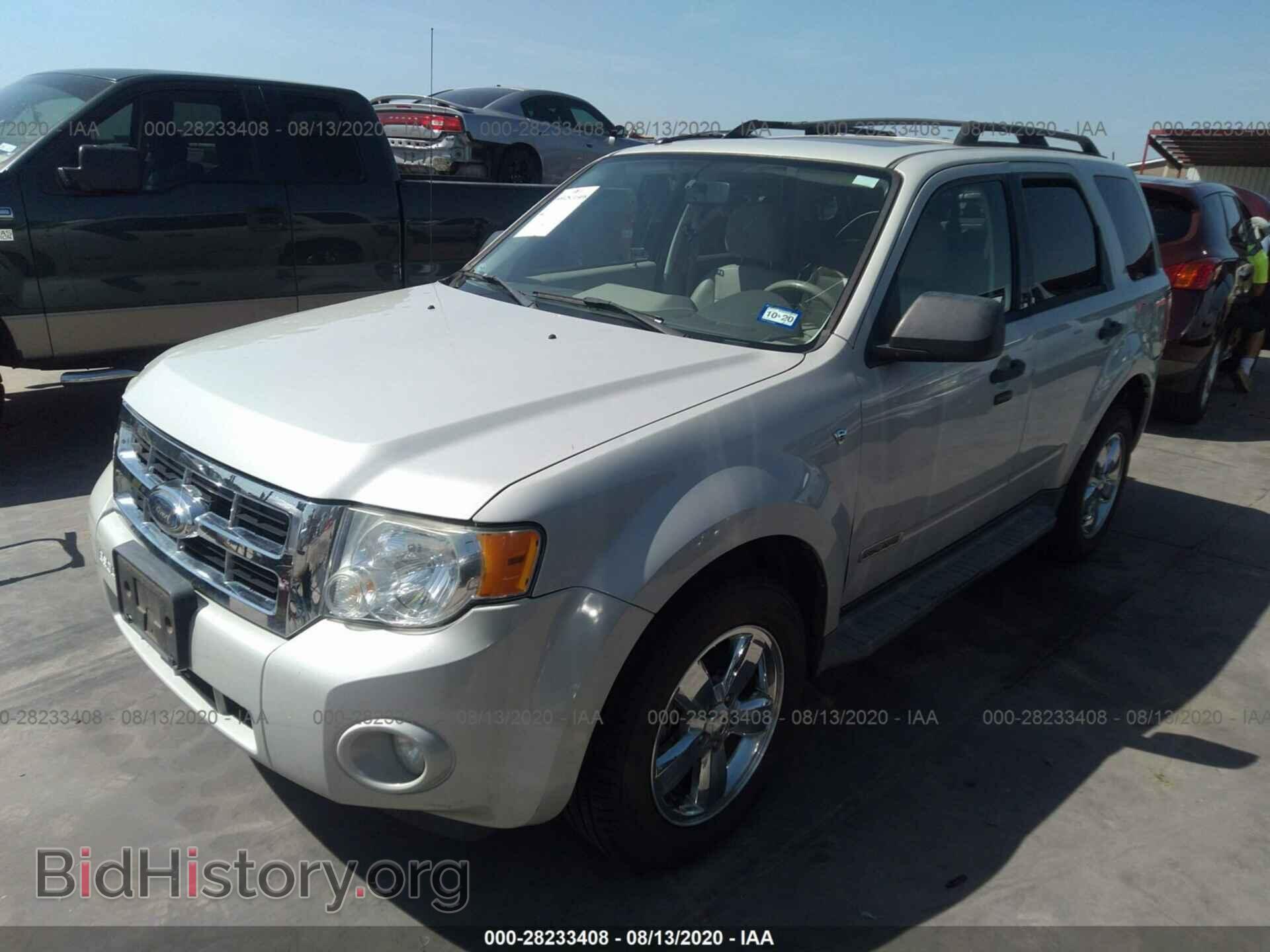 2008 FORD ESCAPE - VIN: 1FMCU03188KD57122 - Фото 2