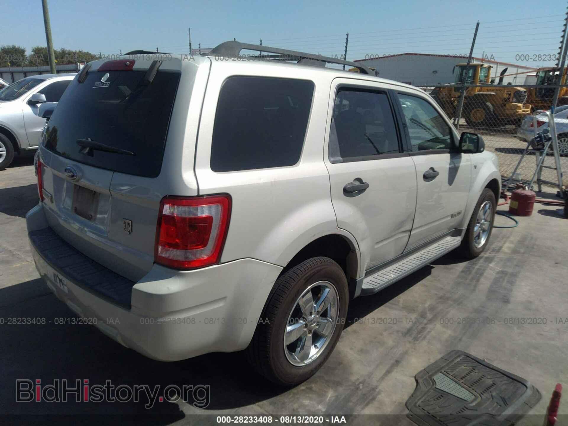 2008 FORD ESCAPE - VIN: 1FMCU03188KD57122 - Фото 4