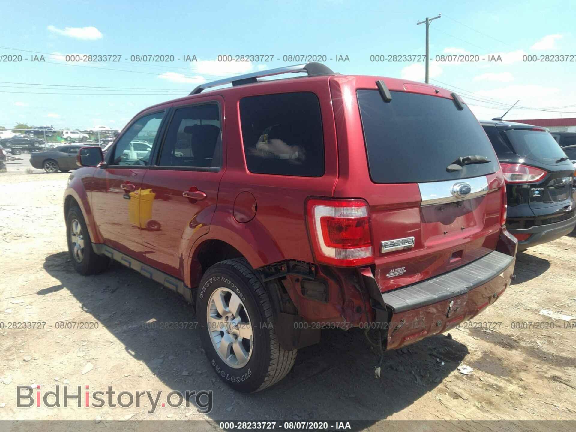 2012 FORD ESCAPE - VIN: 1FMCU0E75CKC63953 - Фото 3