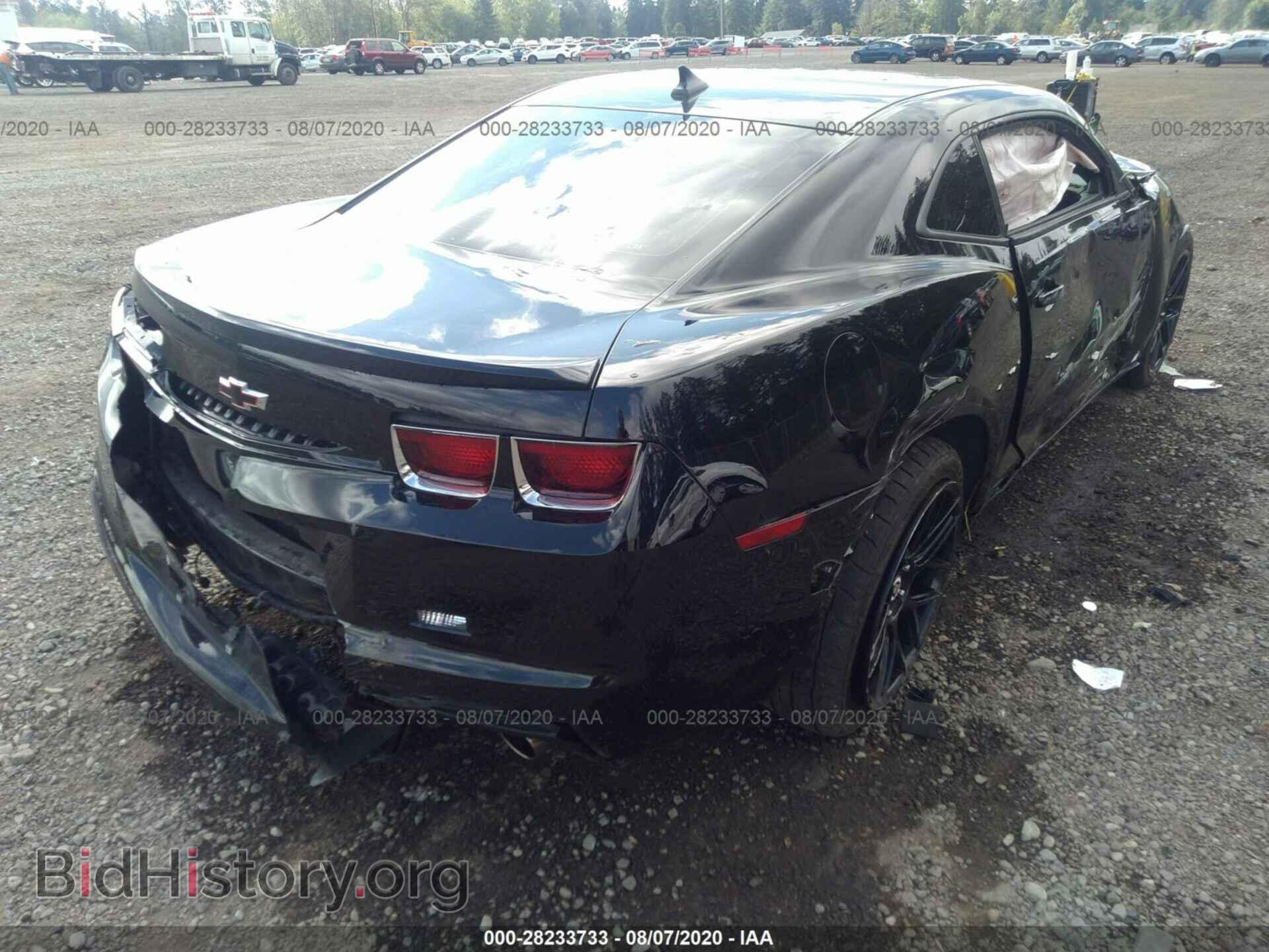 2011 CHEVROLET CAMARO - VIN: 2G1FT1EW2B9174626 - Фото 4
