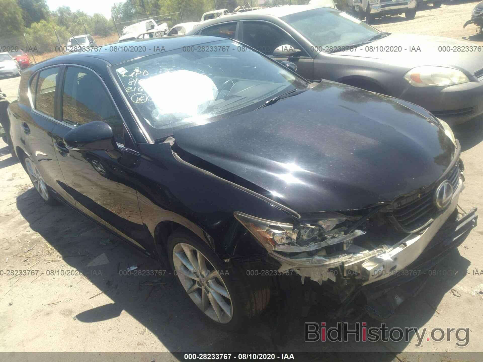 Photo JTHKD5BH2C2114120 - LEXUS CT 200H 2012