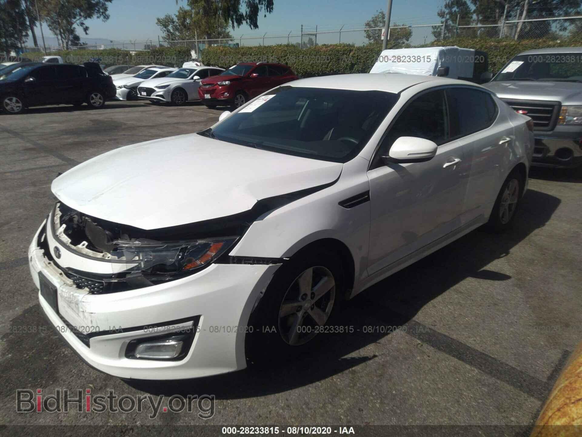 2015 KIA OPTIMA - VIN: KNAGM4A74F5530941 - Photo 2