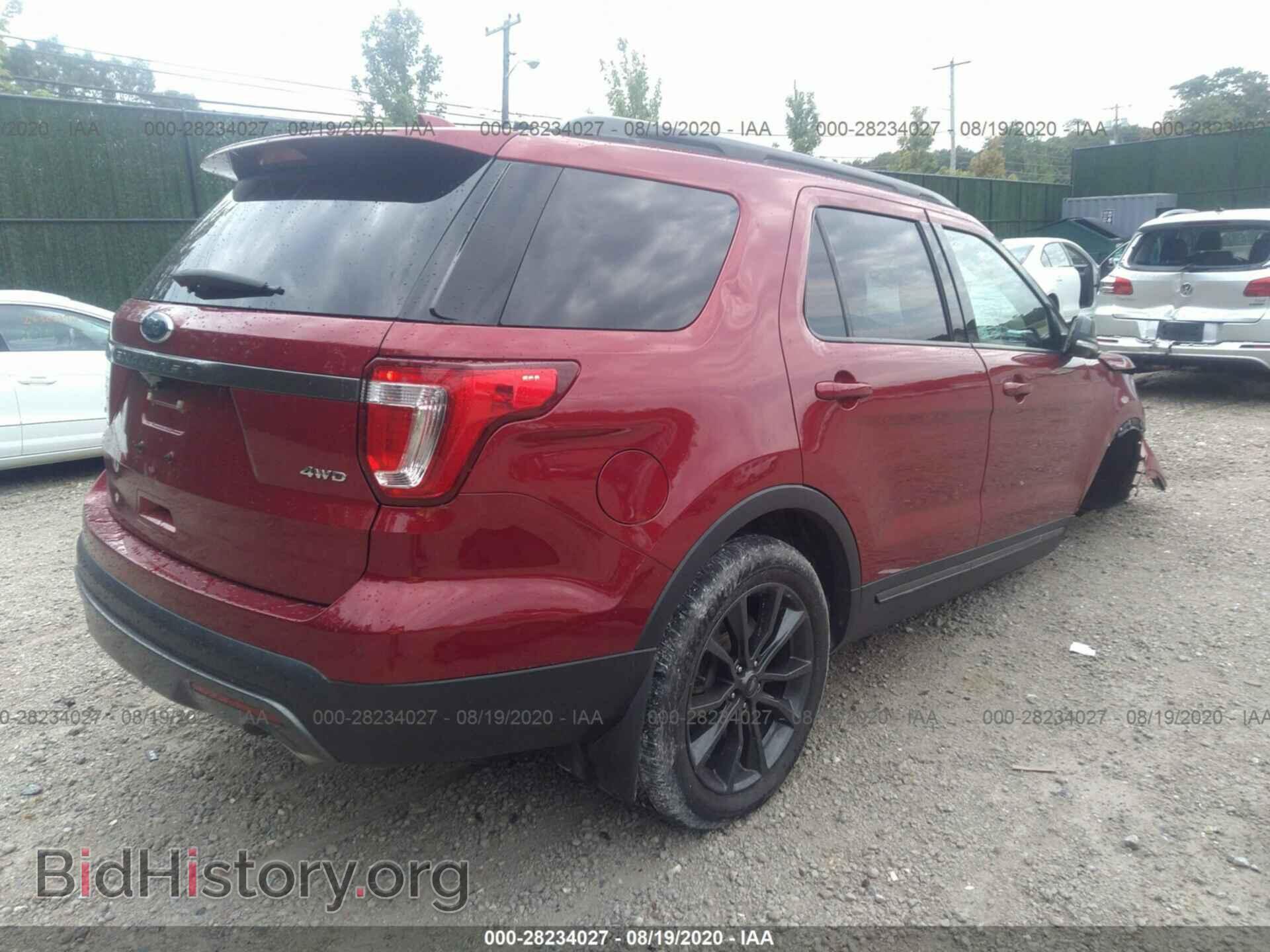 2017 FORD EXPLORER - VIN: 1FM5K8D83HGC98069 - Фото 4