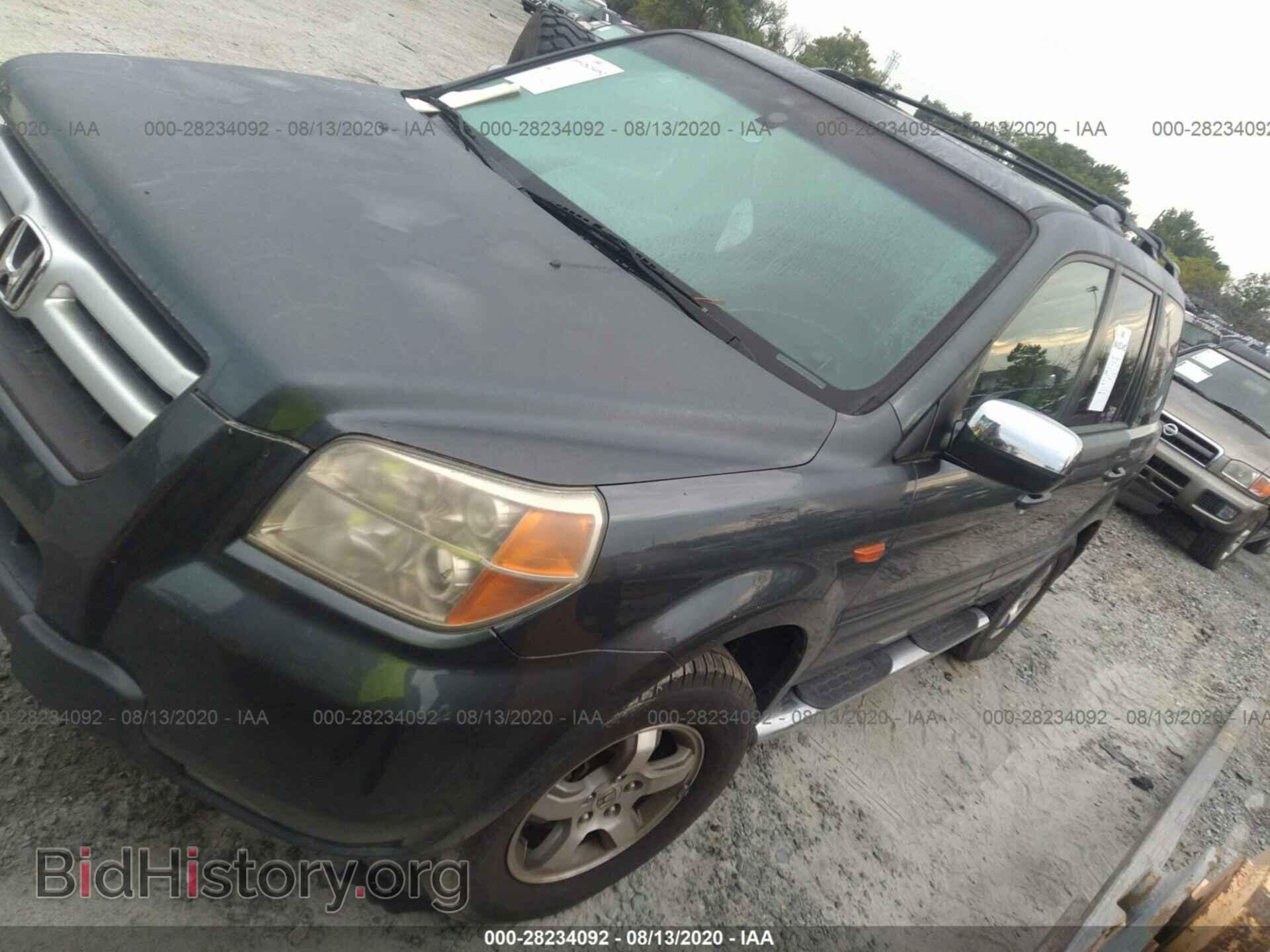 2006 HONDA PILOT - VIN: 5FNYF28676B015773 - Фото 2