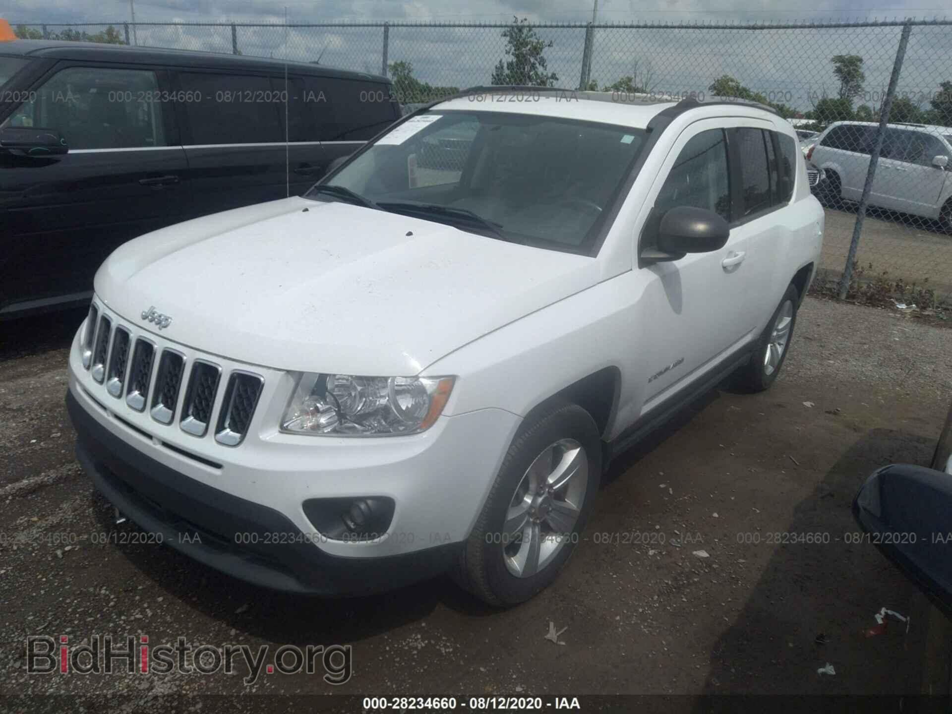 2012 JEEP COMPASS - VIN: 1C4NJDEBXCD559220 - Фото 2