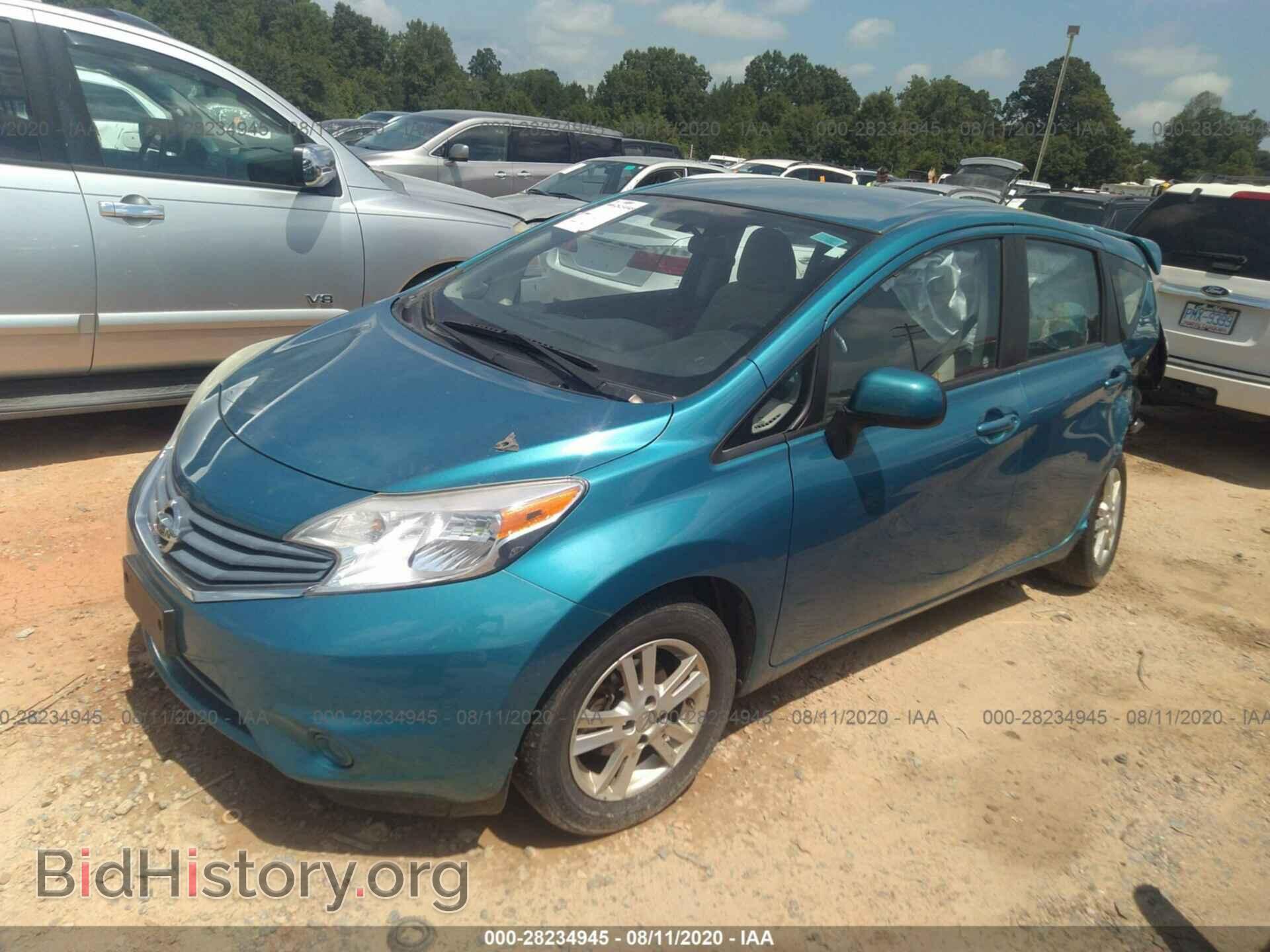 2014 NISSAN VERSA NOTE - VIN: 3N1CE2CP4EL375311 - Фото 2
