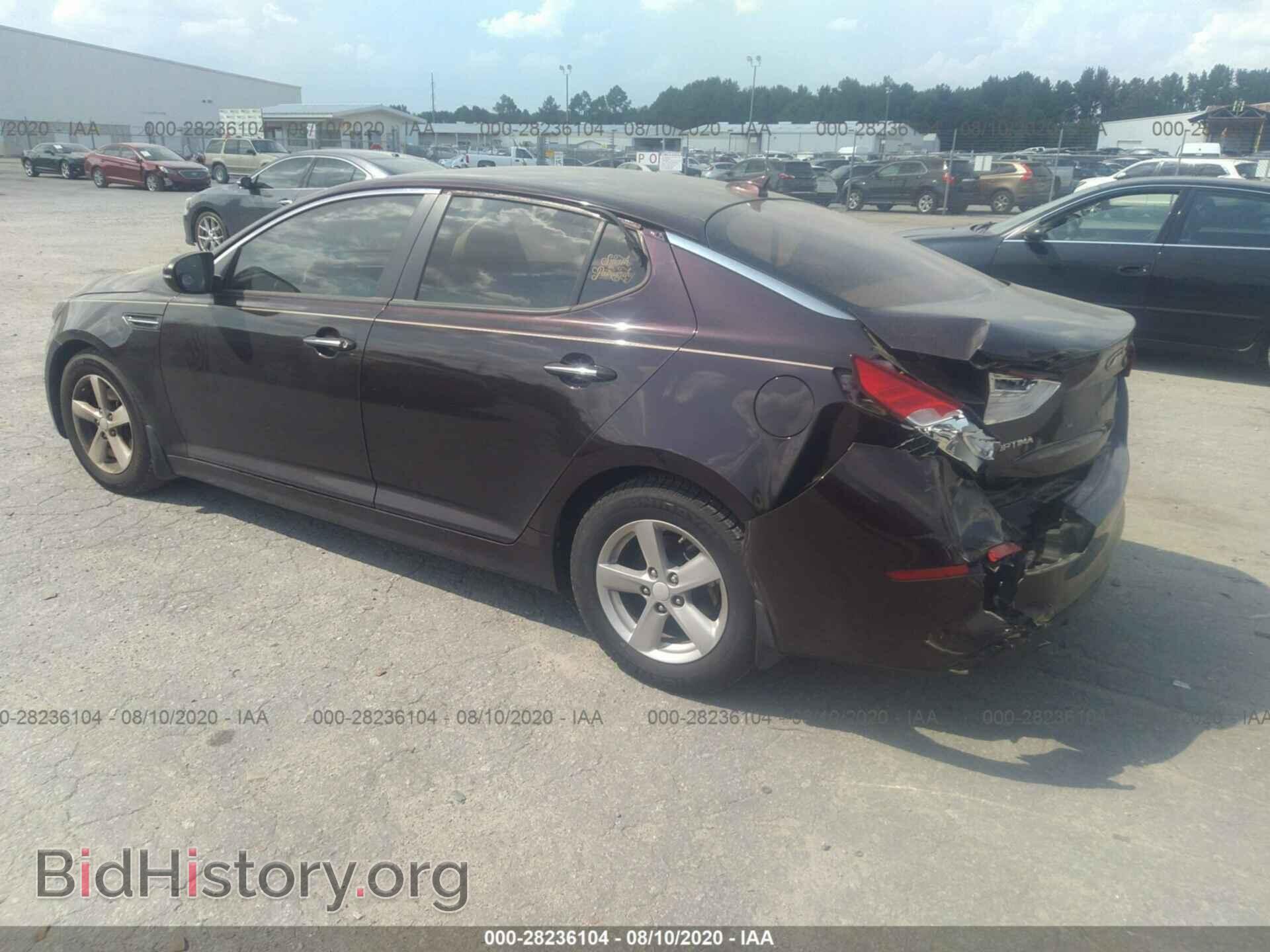 2014 KIA OPTIMA - VIN: 5XXGM4A70EG342320 - Фото 3
