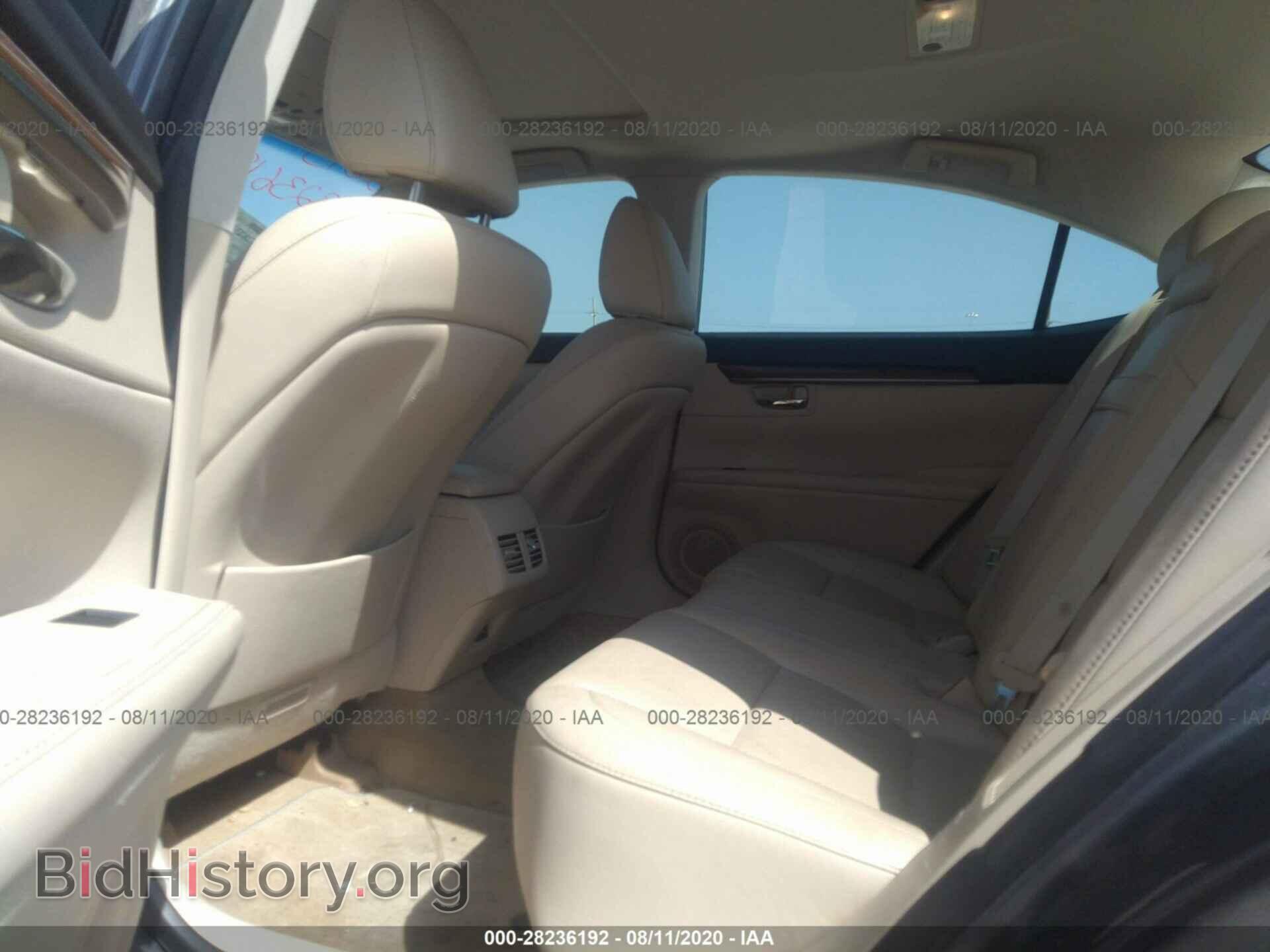 2013 LEXUS ES 300H - VIN: JTHBW1GG4D2004271 - Фото 8