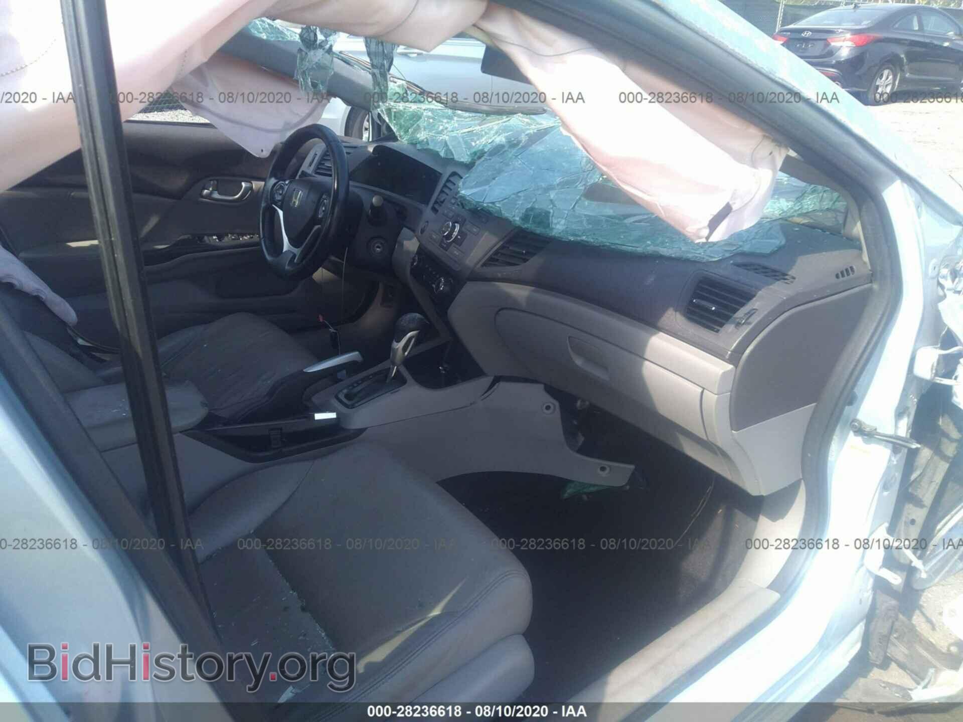2012 HONDA CIVIC SDN - VIN: 19XFB2F92CE036256 - Фото 5