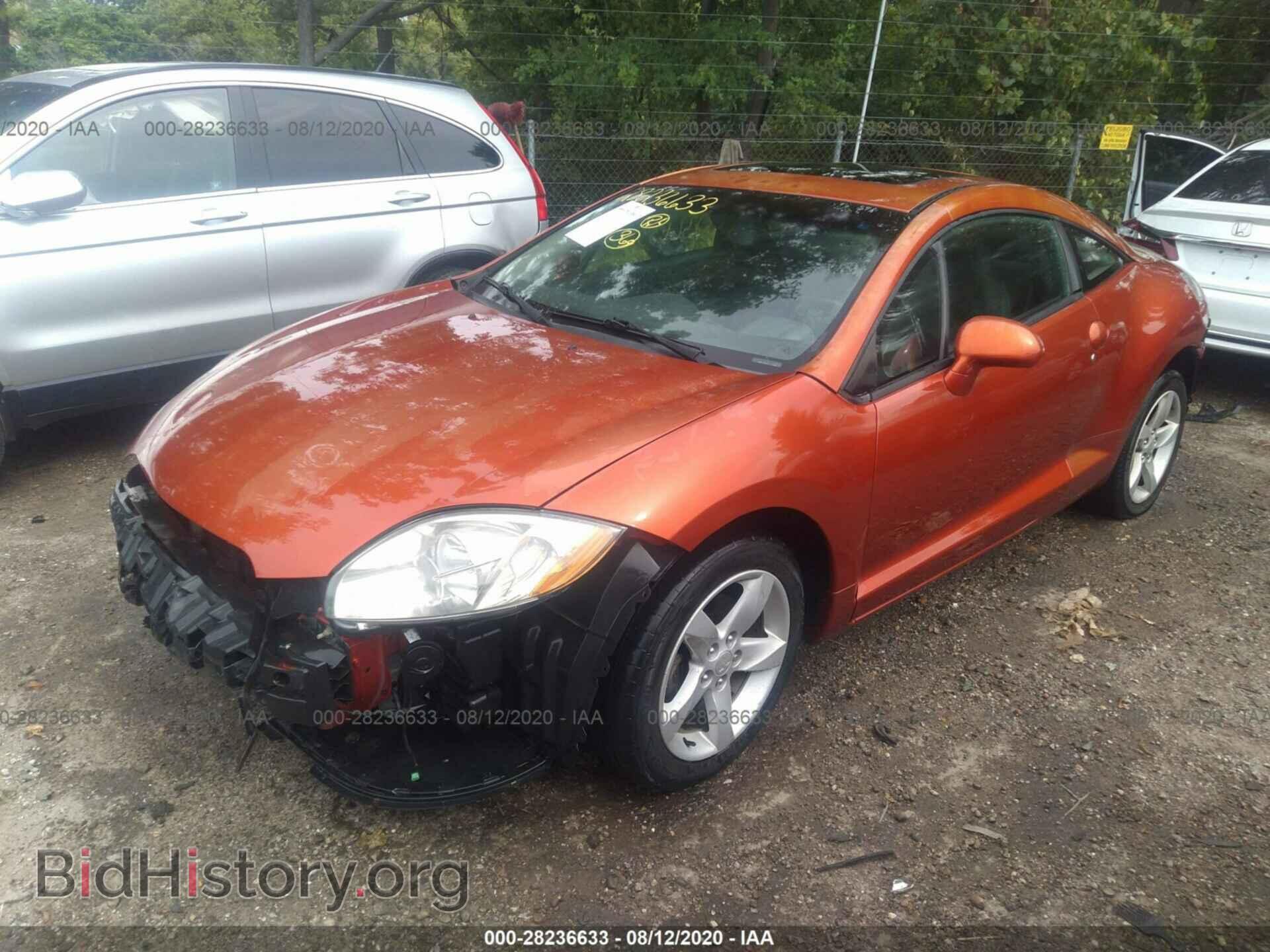 2006 MITSUBISHI ECLIPSE - VIN: 4A3AK24F76E058043 - Фото 2