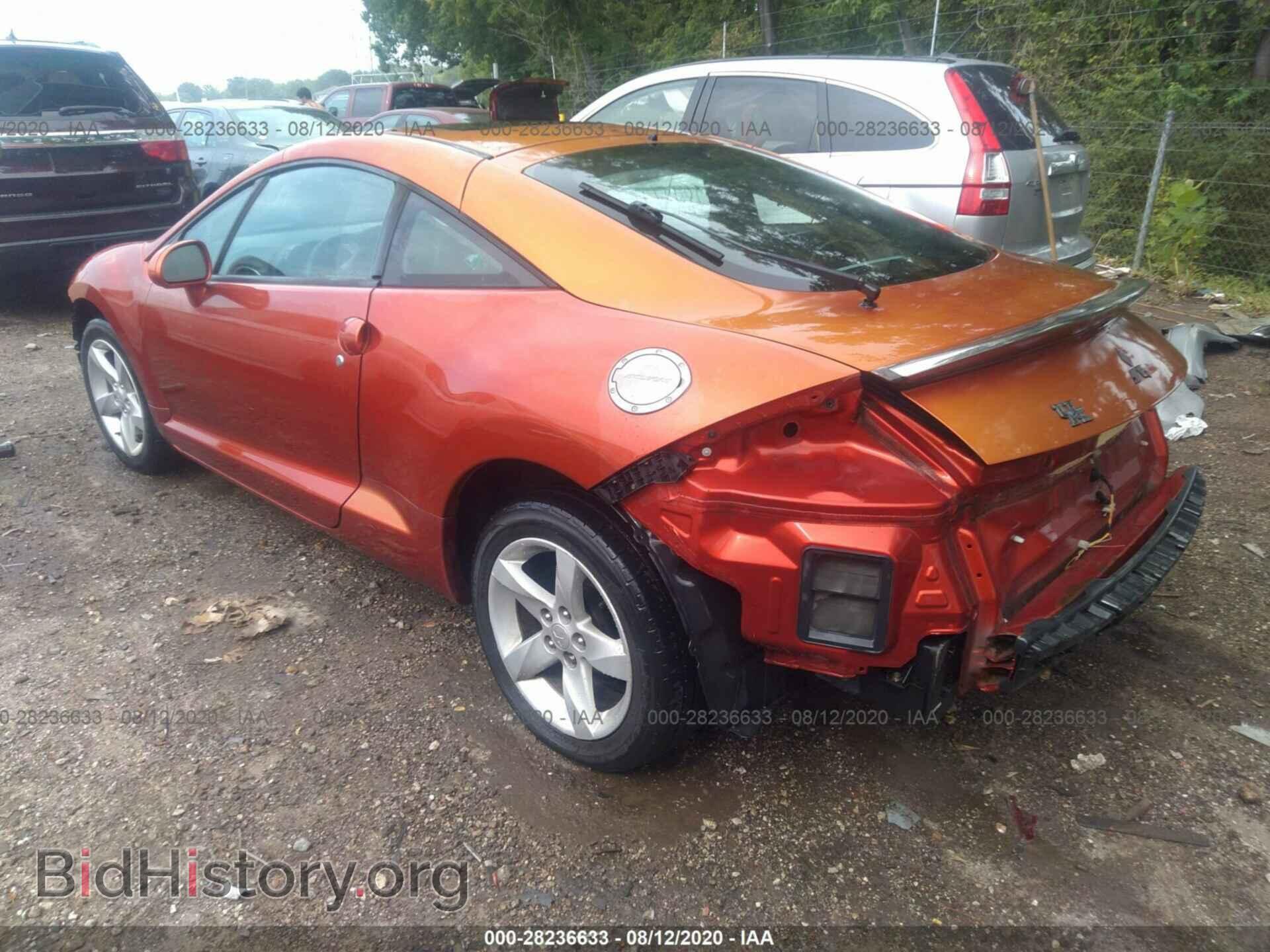 2006 MITSUBISHI ECLIPSE - VIN: 4A3AK24F76E058043 - Фото 3