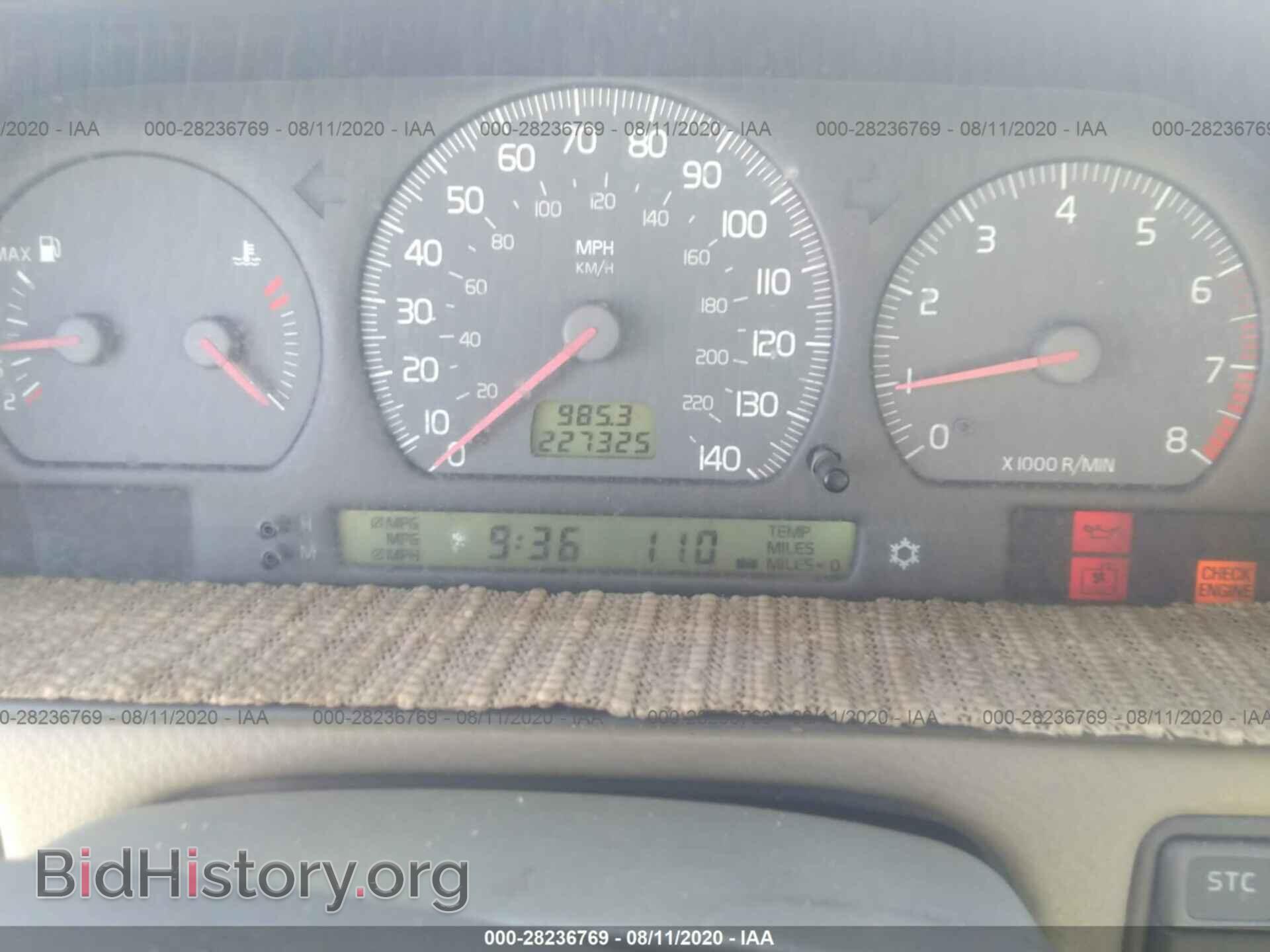 2000 VOLVO S70 - VIN: YV1LS56DXY2636983 - Фото 7