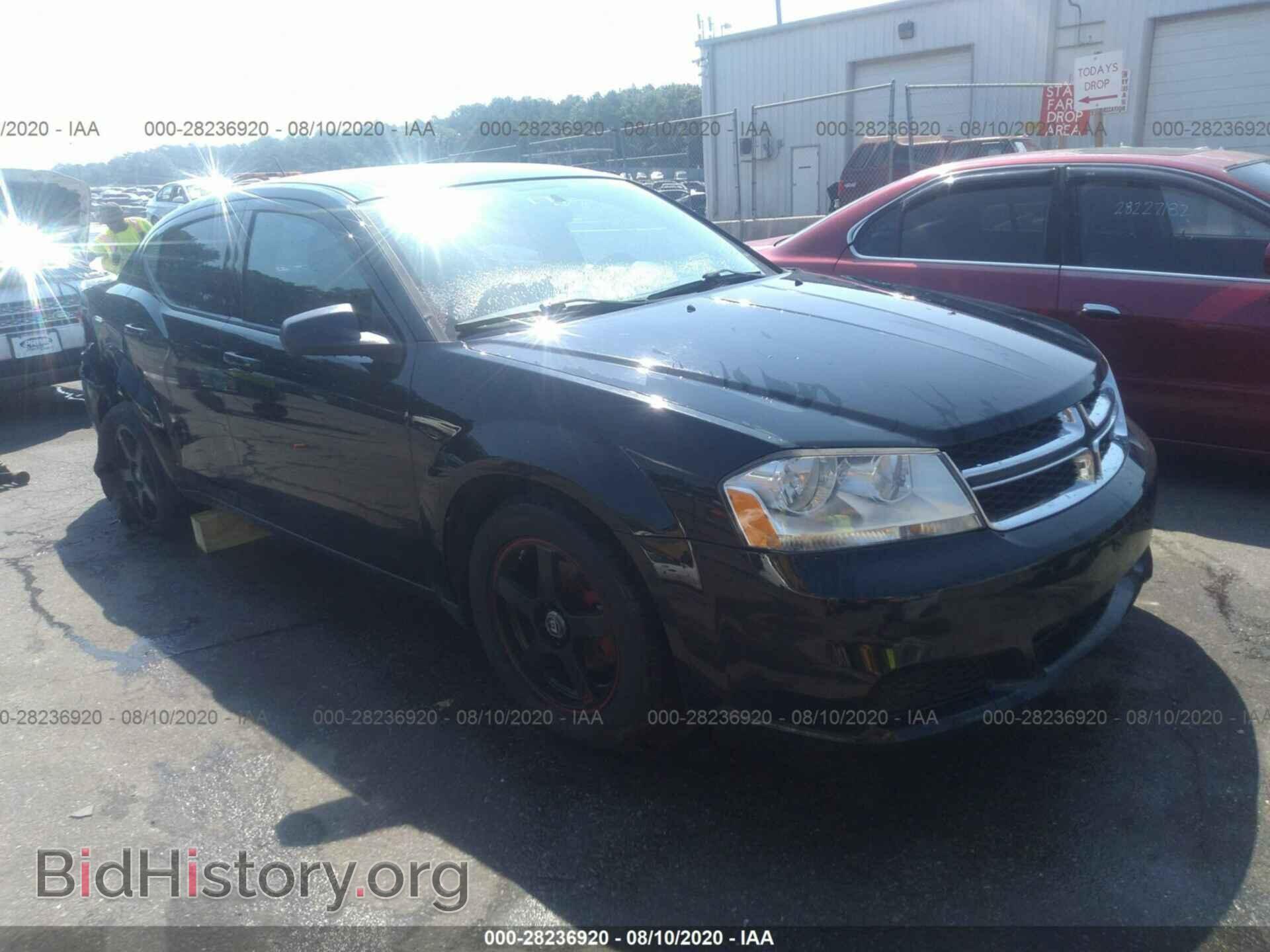 Photo 1C3CDZAG7DN741647 - DODGE AVENGER 2013