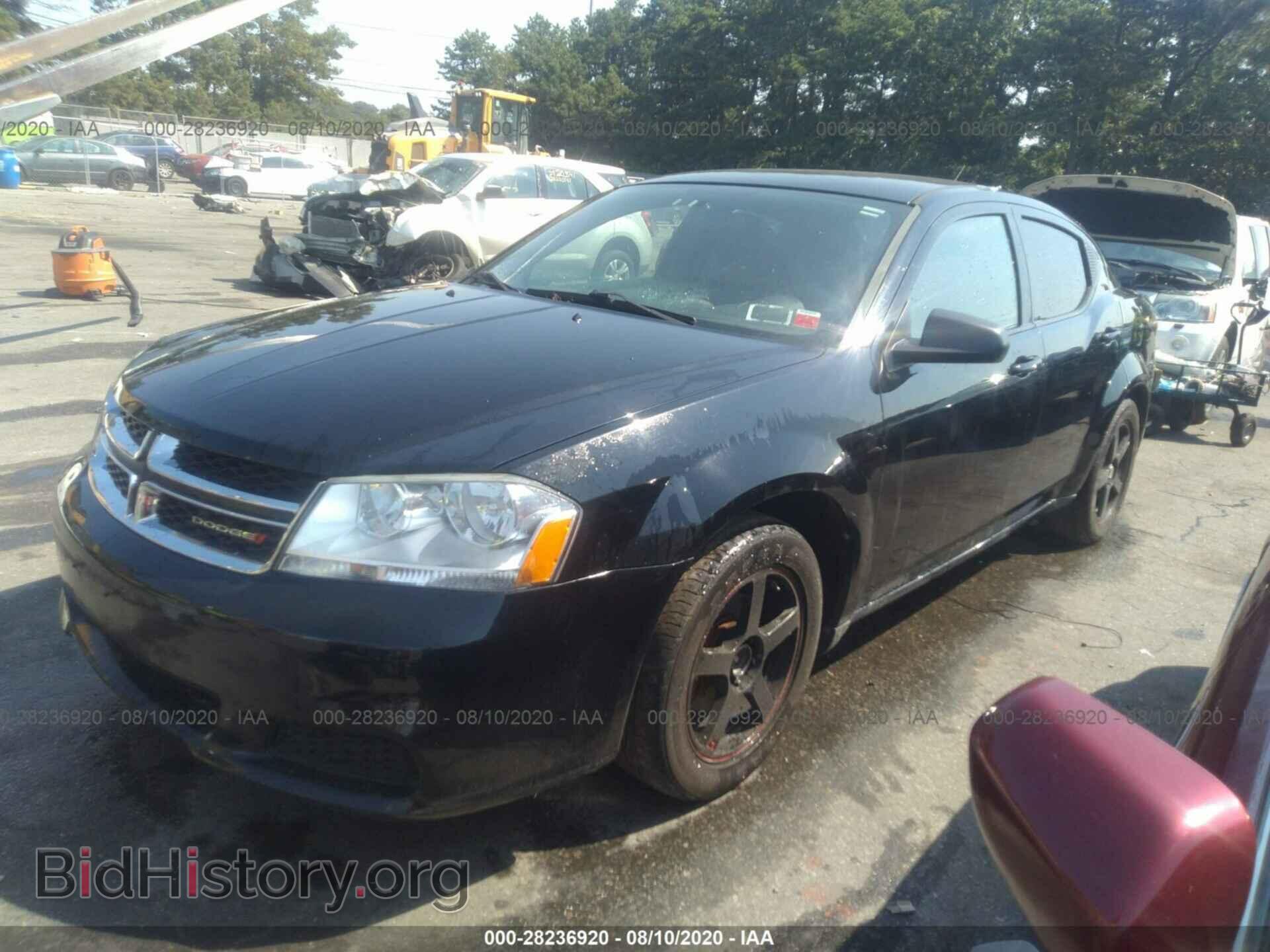 2013 DODGE AVENGER - VIN: 1C3CDZAG7DN741647 - Фото 2