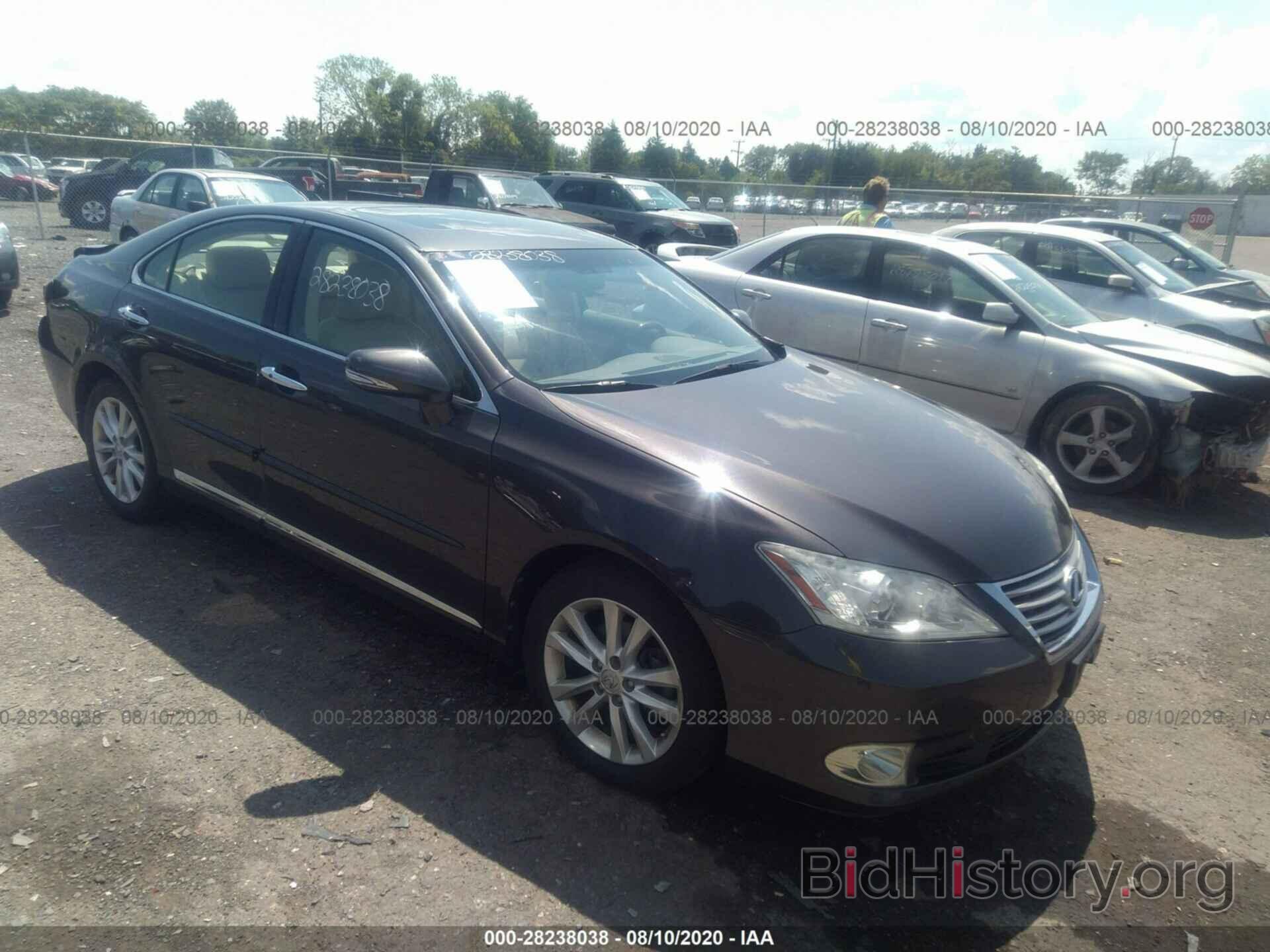 Photo JTHBK1EG6B2444746 - LEXUS ES 350 2011