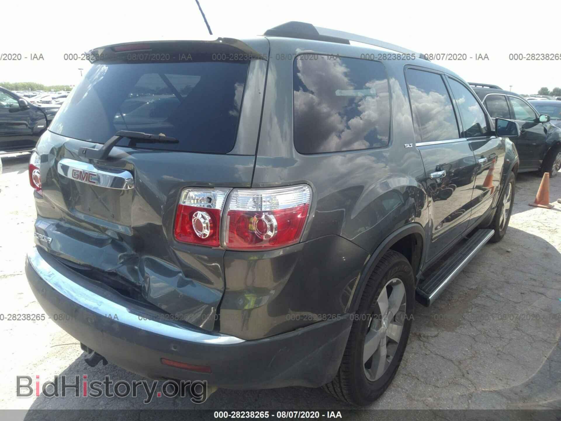 2011 GMC ACADIA - VIN: 1GKKRRED8BJ213536 - Фото 4