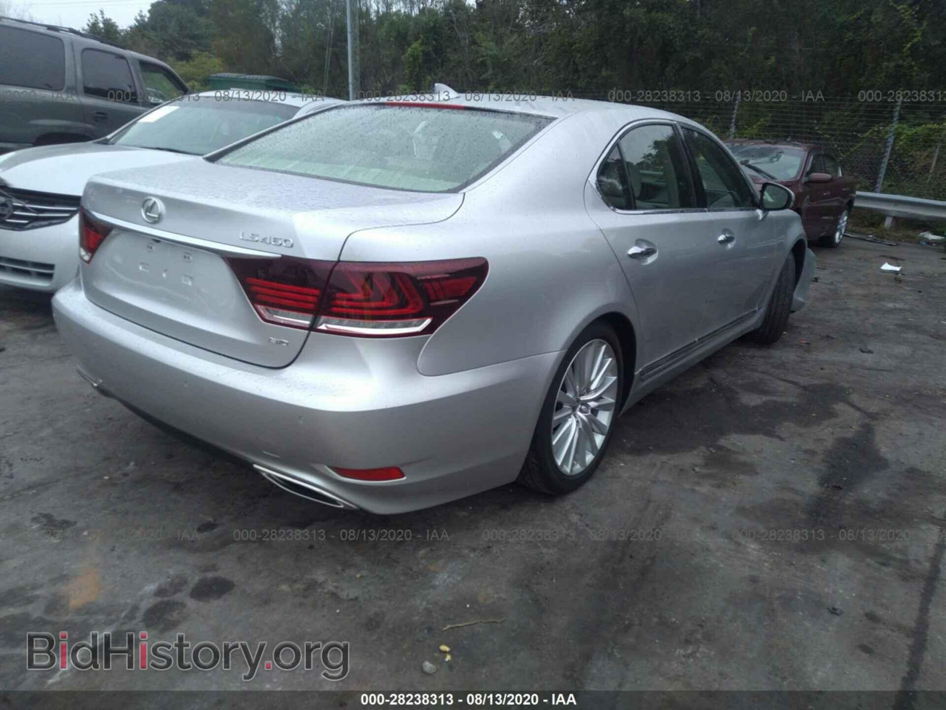 2017 LEXUS LS - VIN: JTHCL5EF3H5028063 - Фото 4