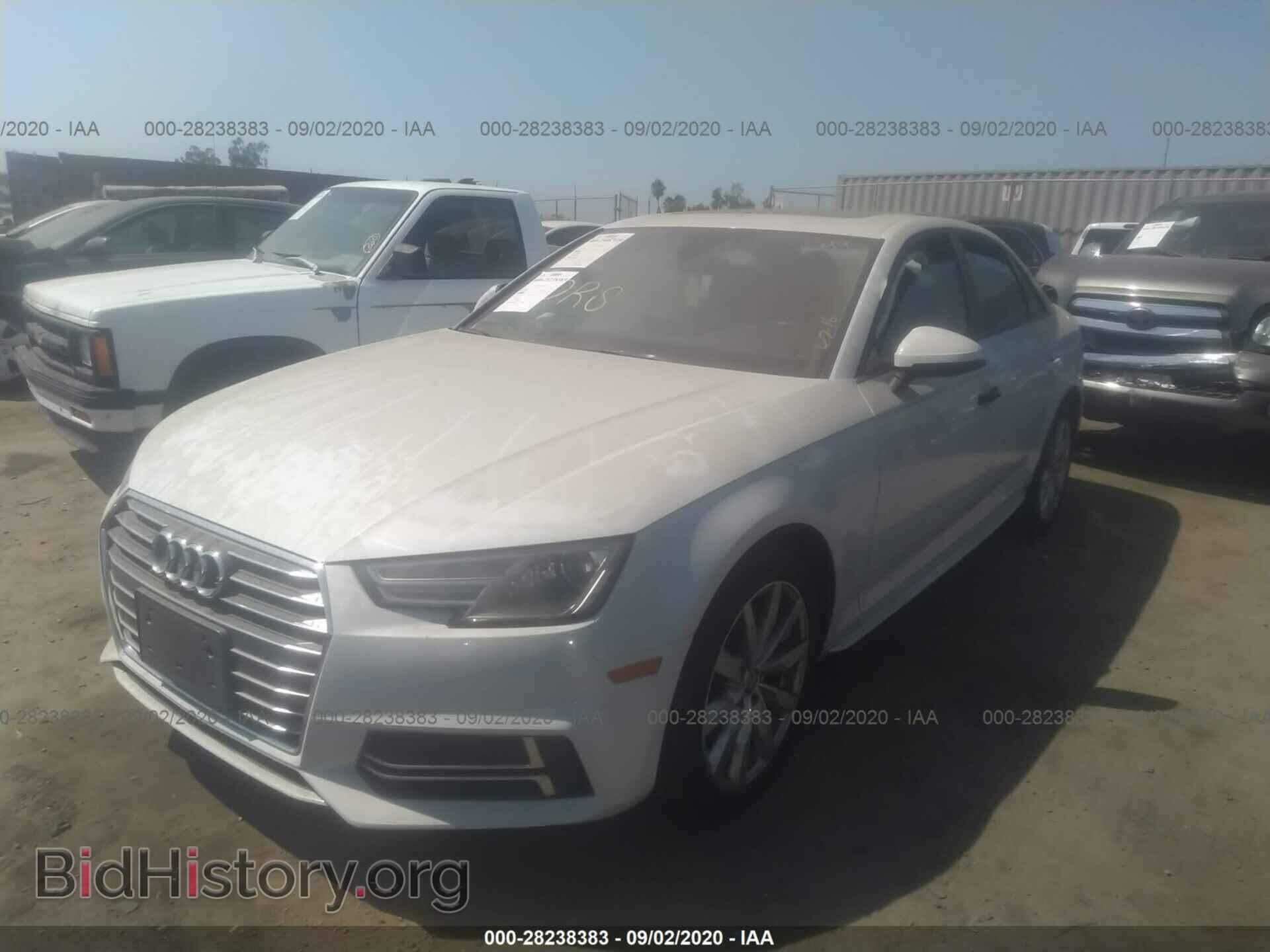 2018 AUDI A4 - VIN: WAUKMAF46JA223049 - Photo 2
