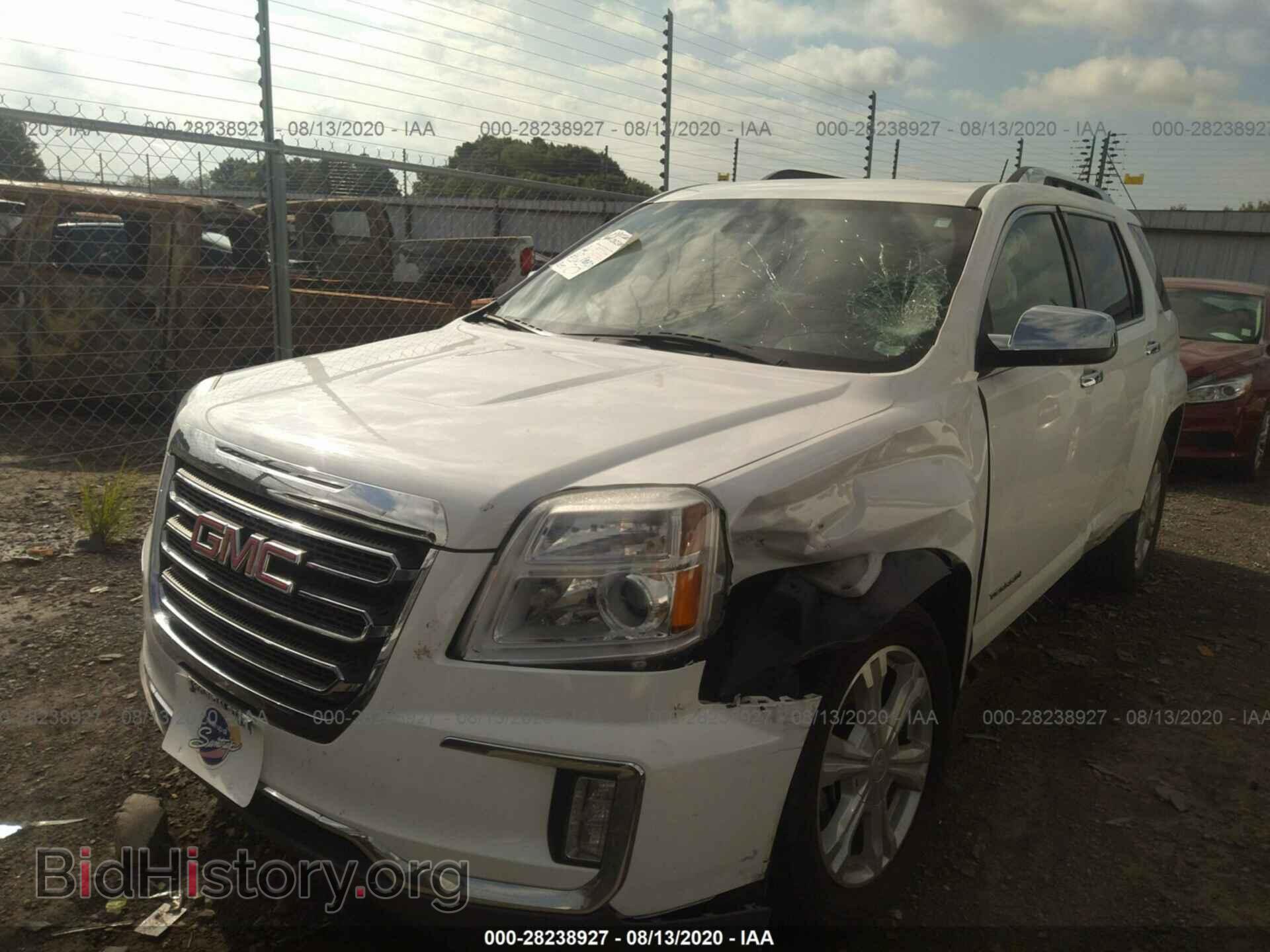 2016 GMC TERRAIN - VIN: 2GKFLUEK5G6341581 - Фото 2