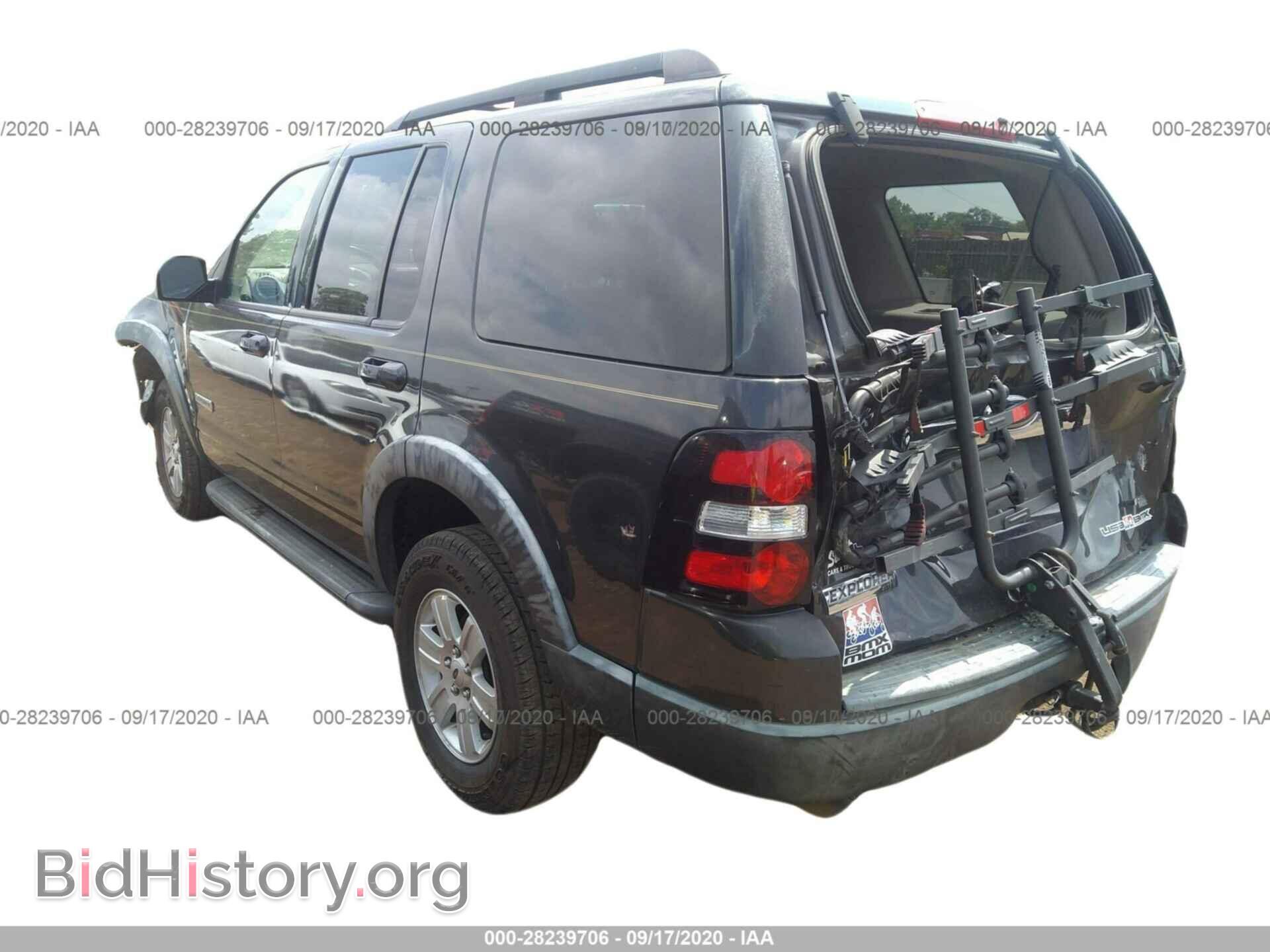 2007 FORD EXPLORER - VIN: 1FMEU63E77UB44454 - Фото 3