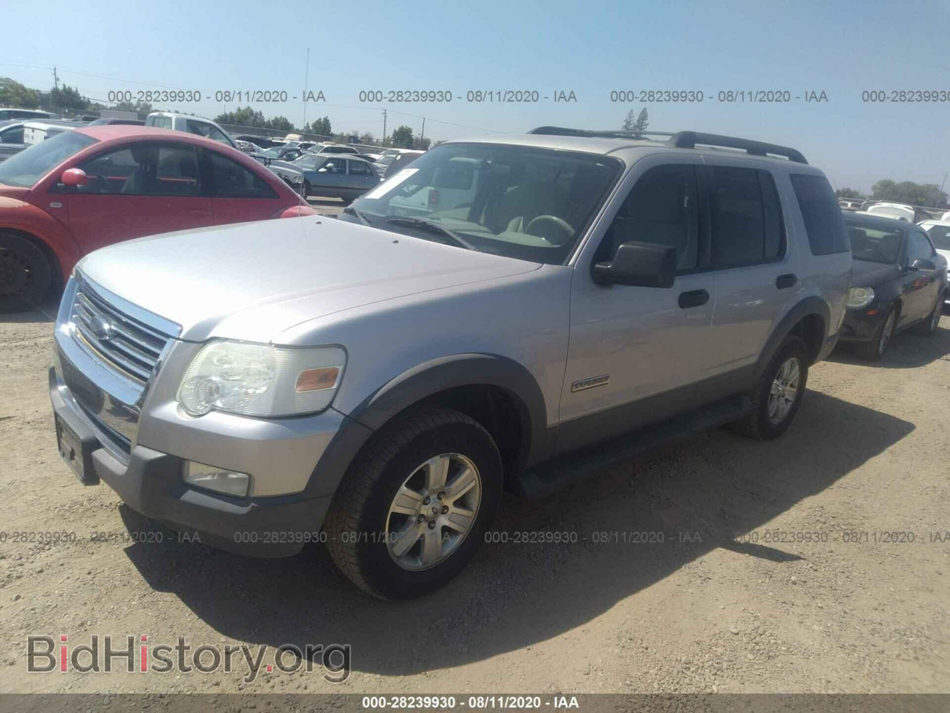 2006 FORD EXPLORER - VIN: 1FMEU73E66UB44904 - Фото 2