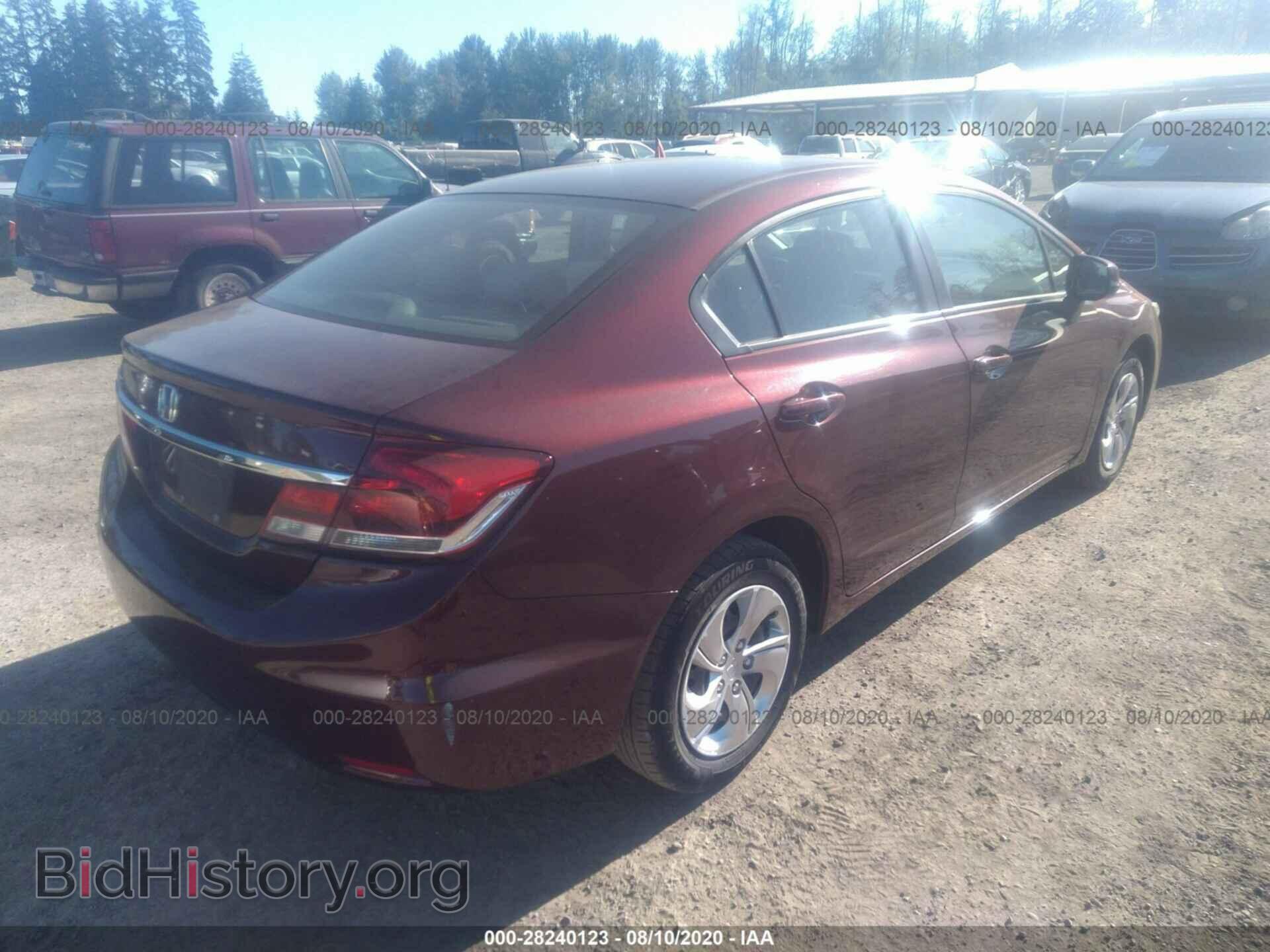 2013 HONDA CIVIC SDN - VIN: 19XFB2F51DE224636 - Фото 4