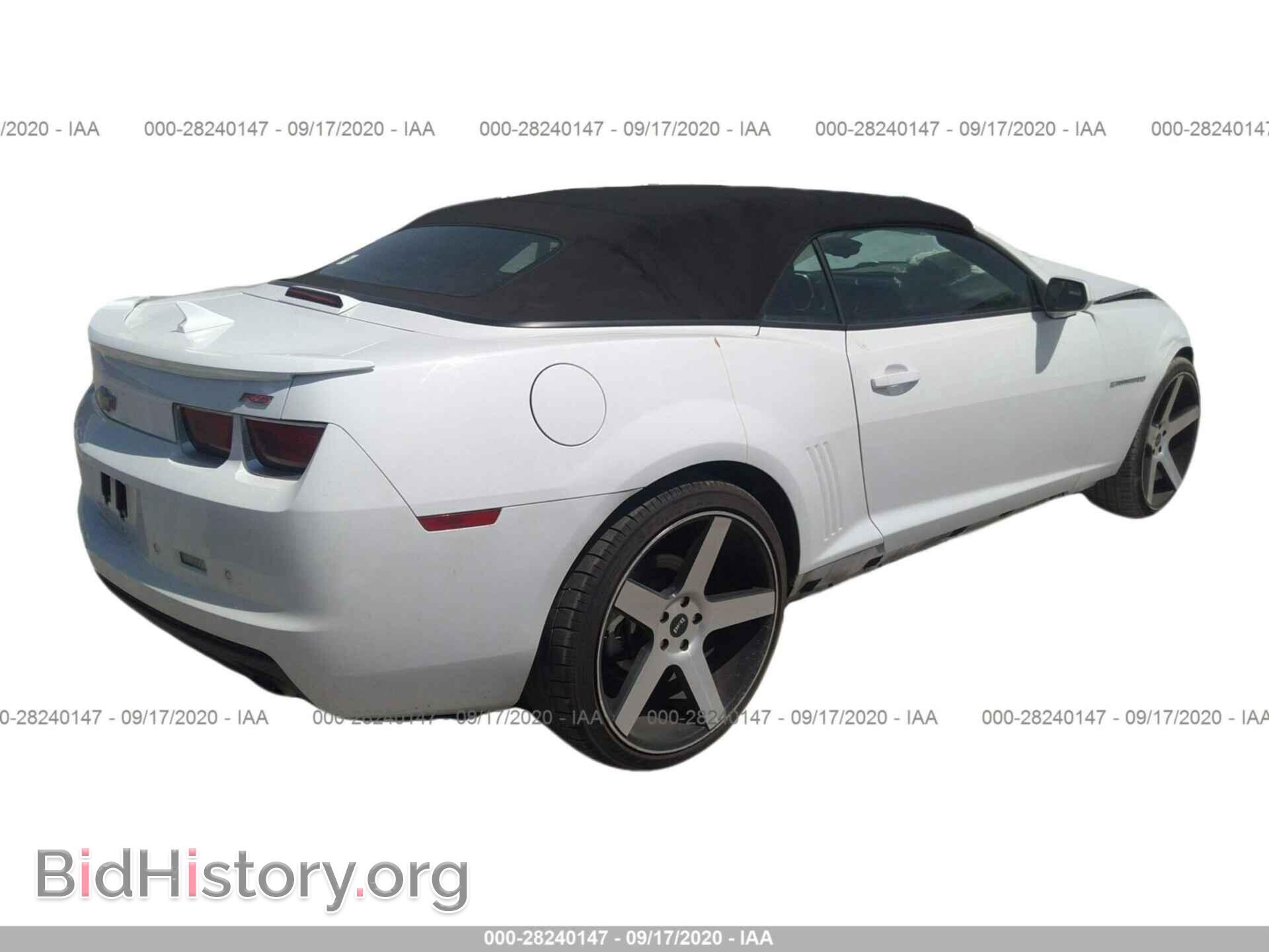 2011 CHEVROLET CAMARO - VIN: 2G1FB3DD2B9194521 - Фото 4