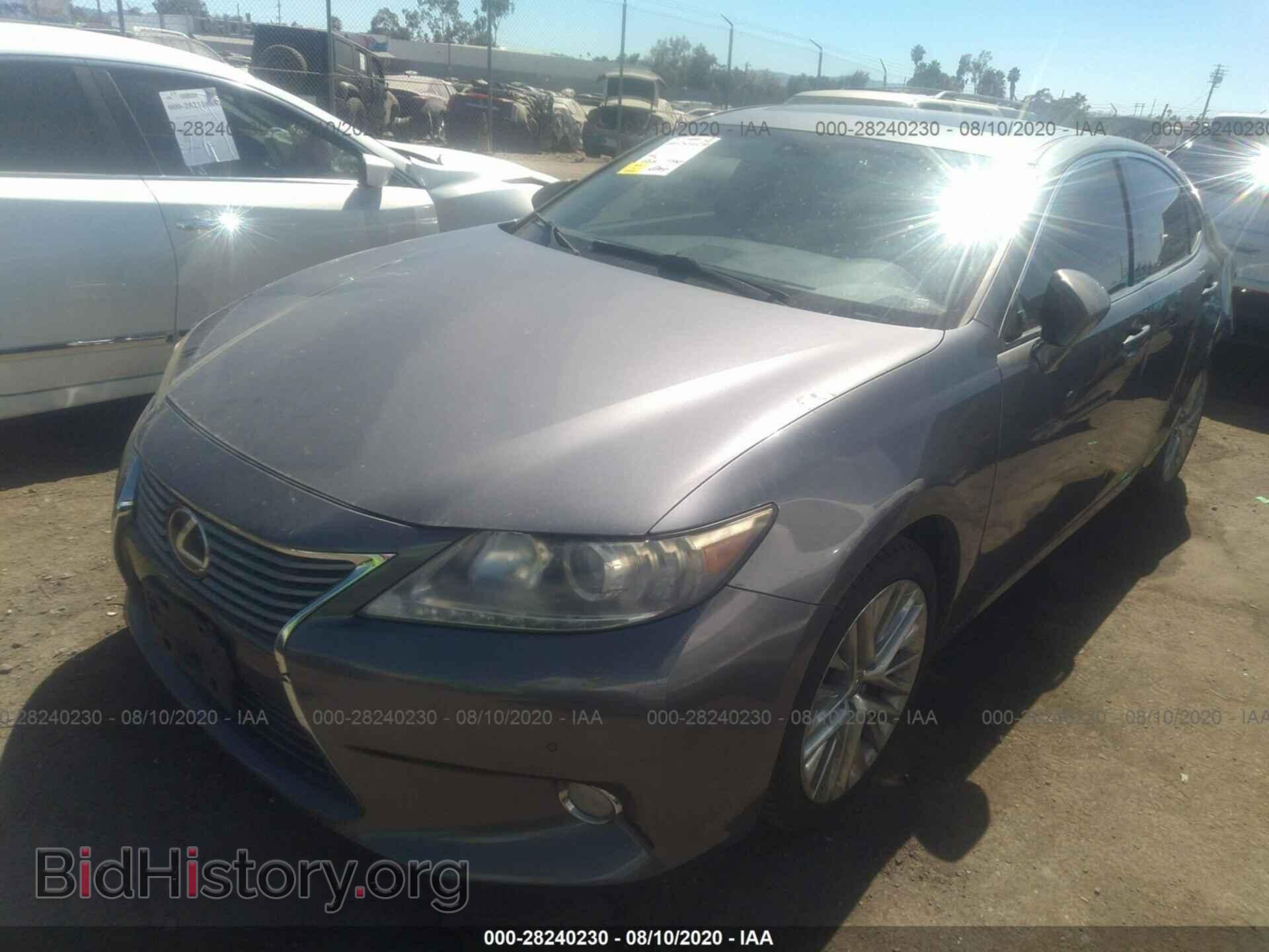 2013 LEXUS ES 350 - VIN: JTHBK1GG5D2017770 - Фото 2
