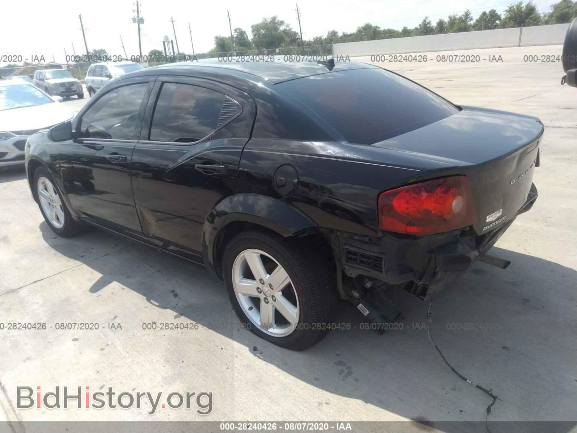 2013 DODGE AVENGER - VIN: 1C3CDZAB5DN529639 - Фото 3