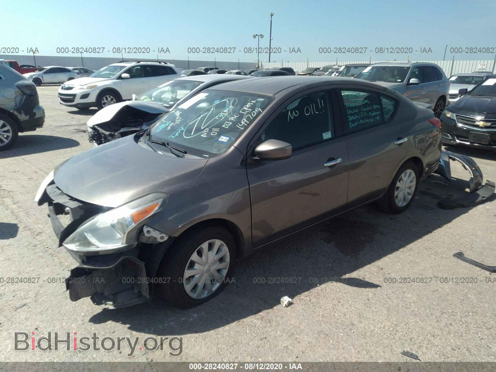 2016 NISSAN VERSA - VIN: 3N1CN7AP1GL816007 - Фото 2
