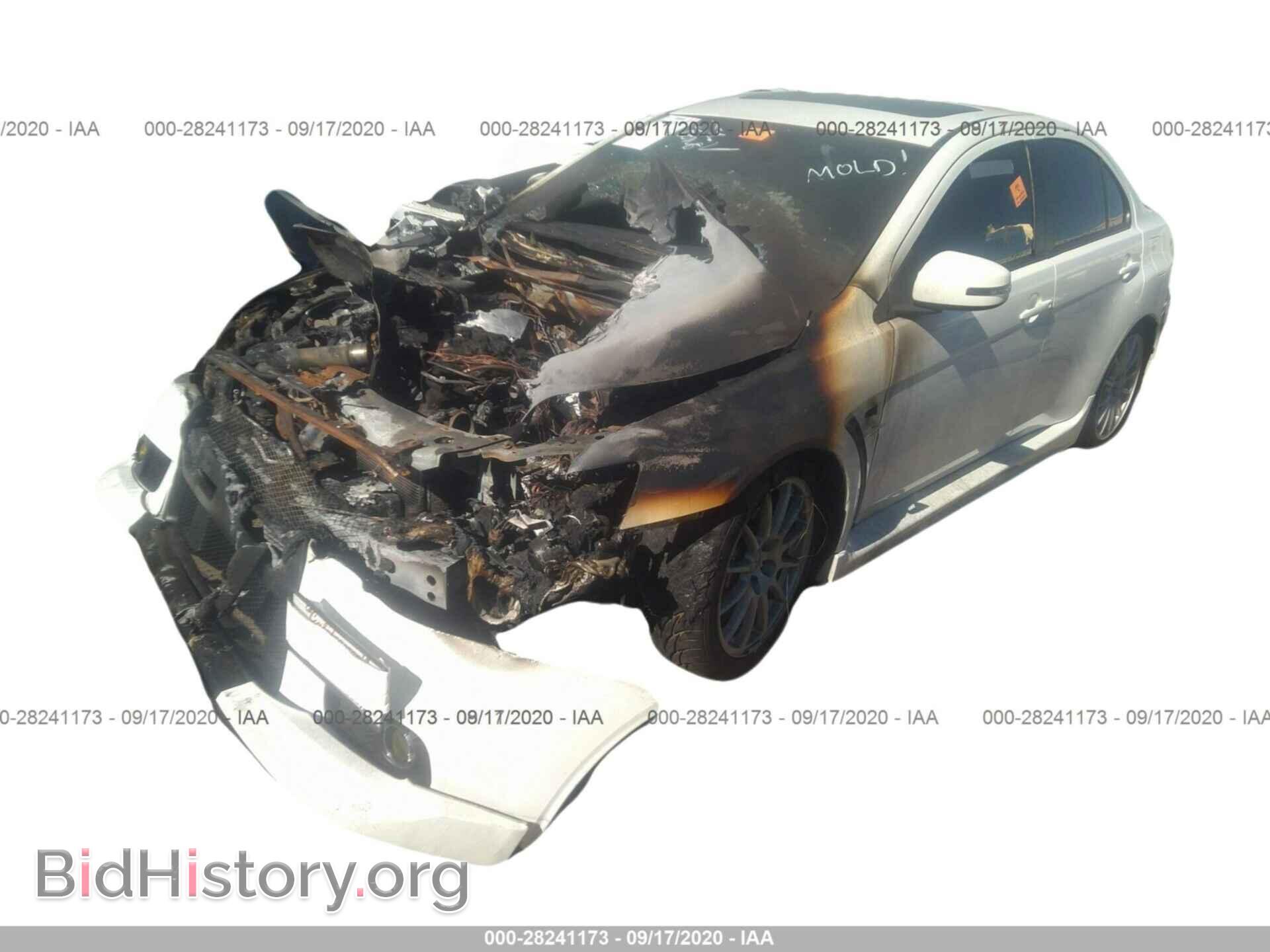 2015 MITSUBISHI LANCER EVOLUTION - VIN: JA32W8FV8FU022594 - Фото 2