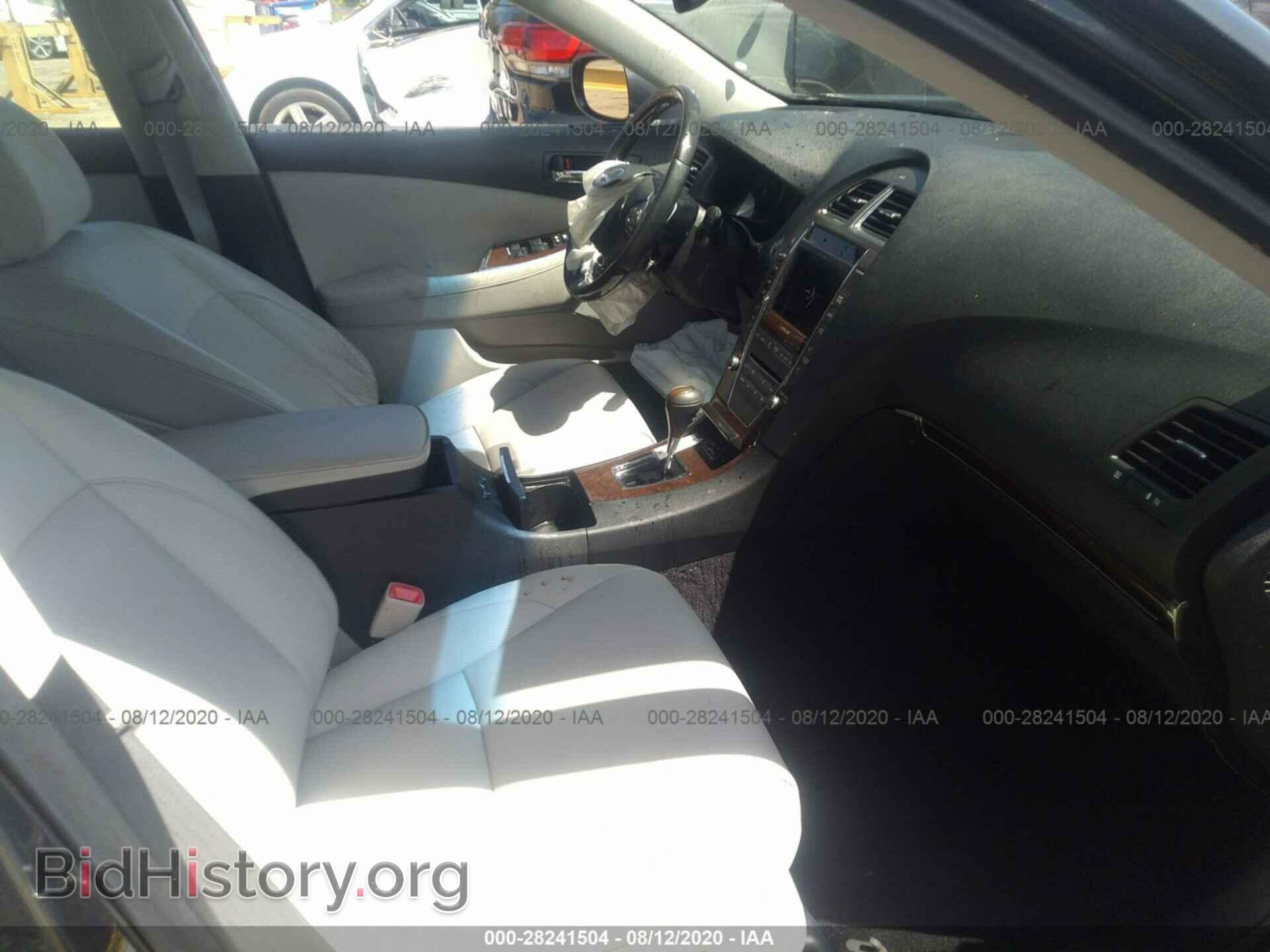 2010 LEXUS ES 350 - VIN: JTHBK1EG0A2413796 - Фото 5