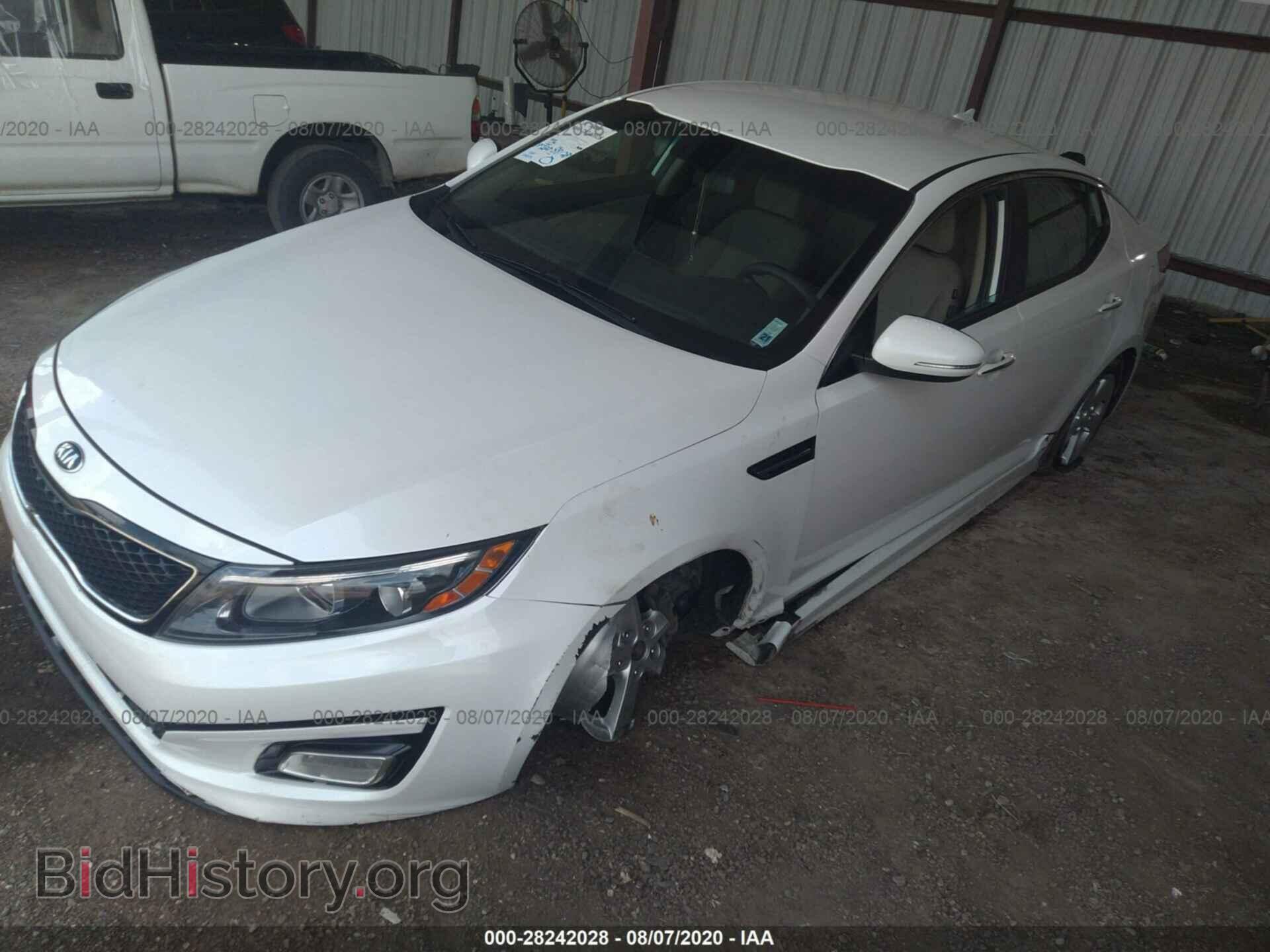 2015 KIA OPTIMA - VIN: KNAGM4A77F5647588 - Фото 2