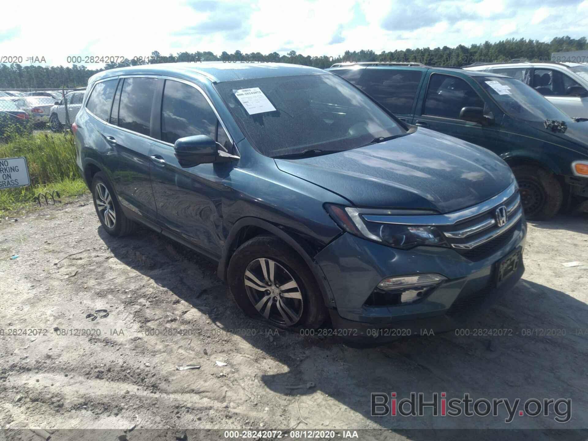 Photo 5FNYF5H53GB045847 - HONDA PILOT 2016