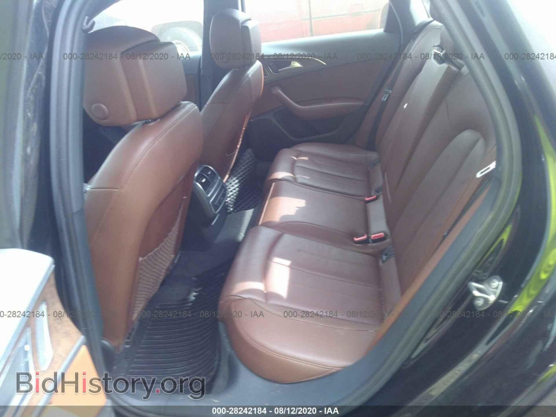 2013 AUDI A6 - VIN: WAUGGAFC7DN012993 - Фото 8
