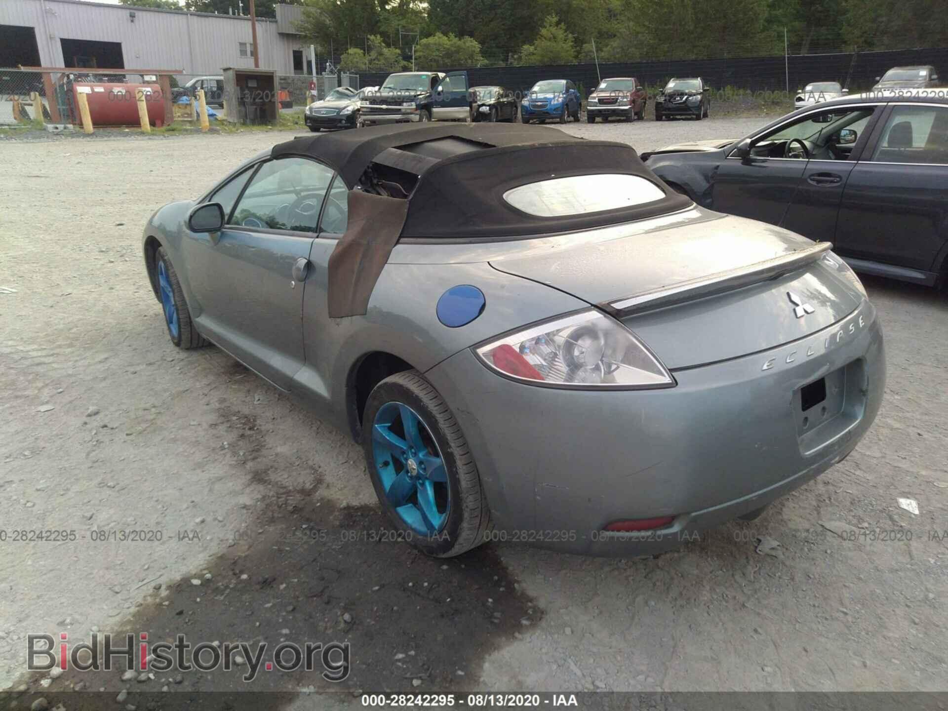 2007 MITSUBISHI ECLIPSE - VIN: 4A3AL25F77E055804 - Фото 3