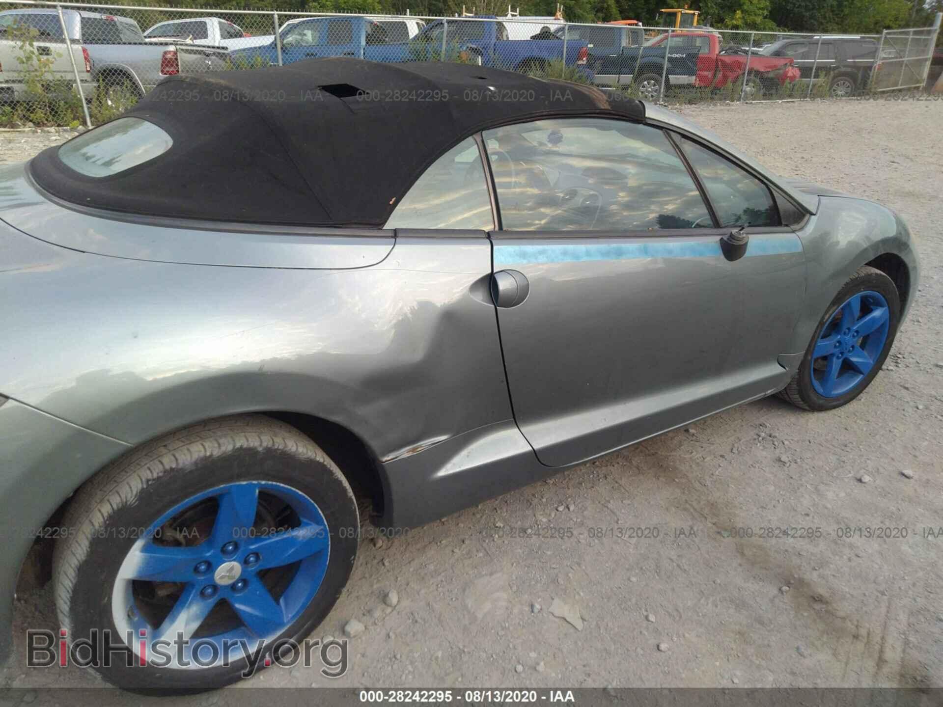 2007 MITSUBISHI ECLIPSE - VIN: 4A3AL25F77E055804 - Фото 6