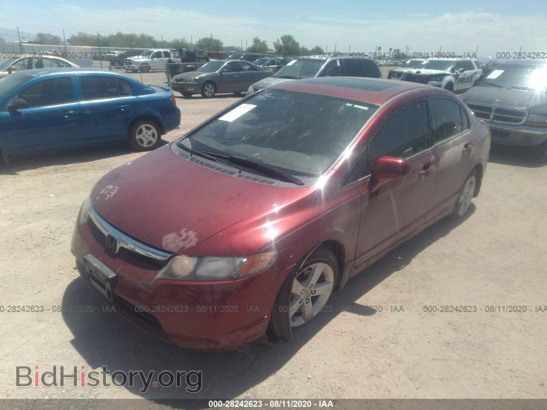 2007 HONDA CIVIC SDN - VIN: JHMFA168X7S008632 - Фото 2