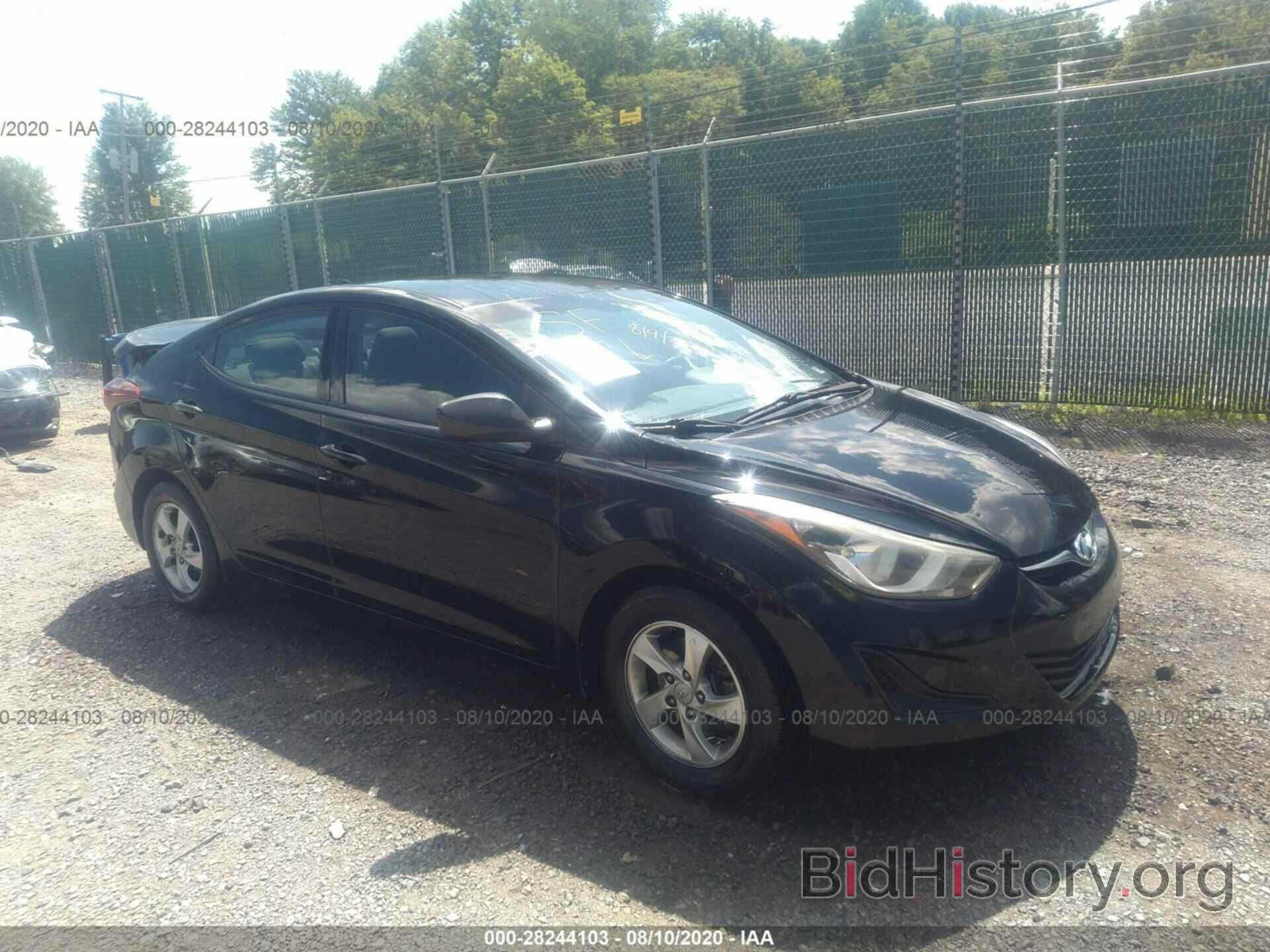 Фотография KMHDH4AE1EU218746 - HYUNDAI ELANTRA 2014