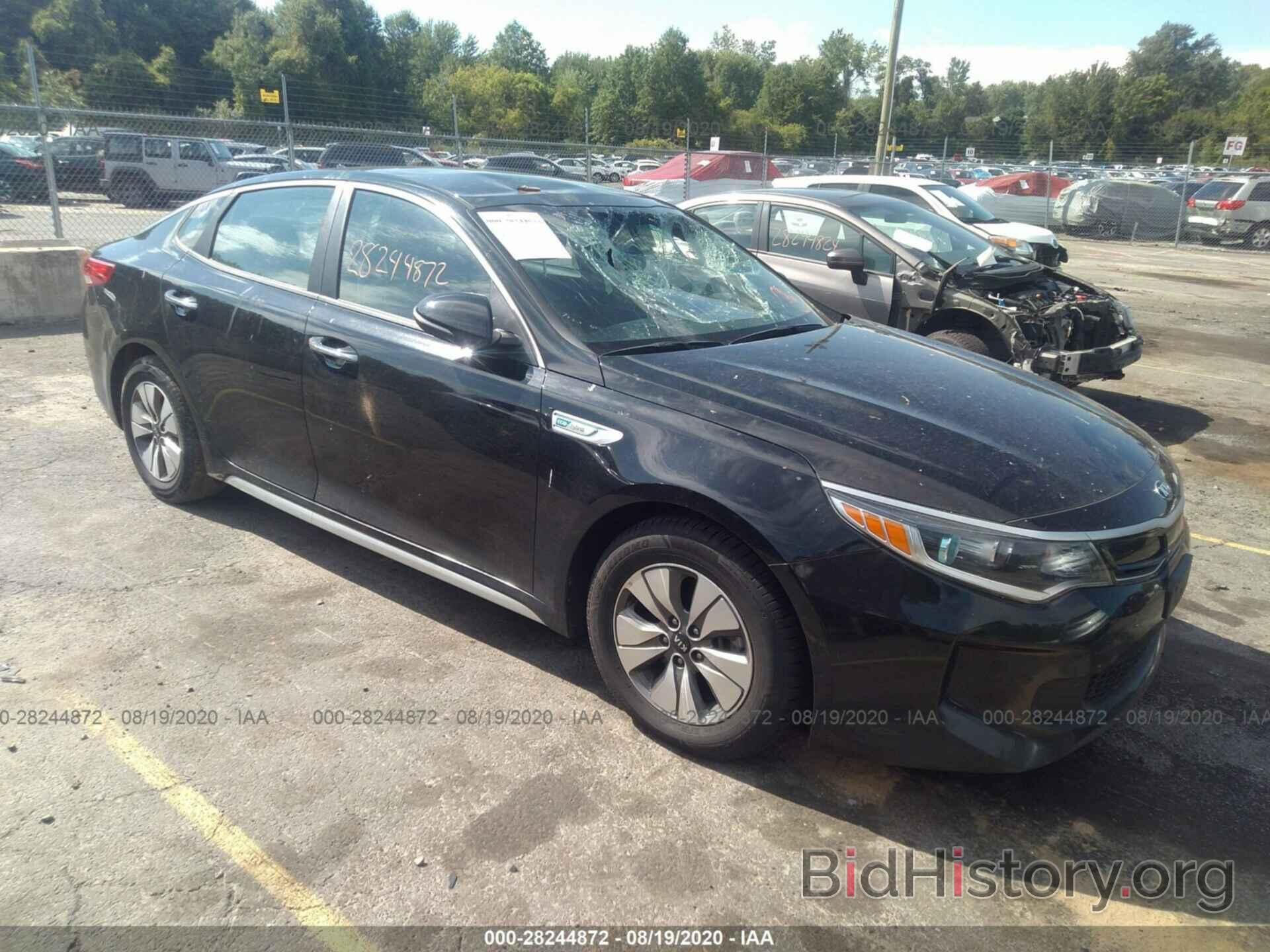 Photo KNAGT4LEXH5016271 - KIA OPTIMA HYBRID 2017