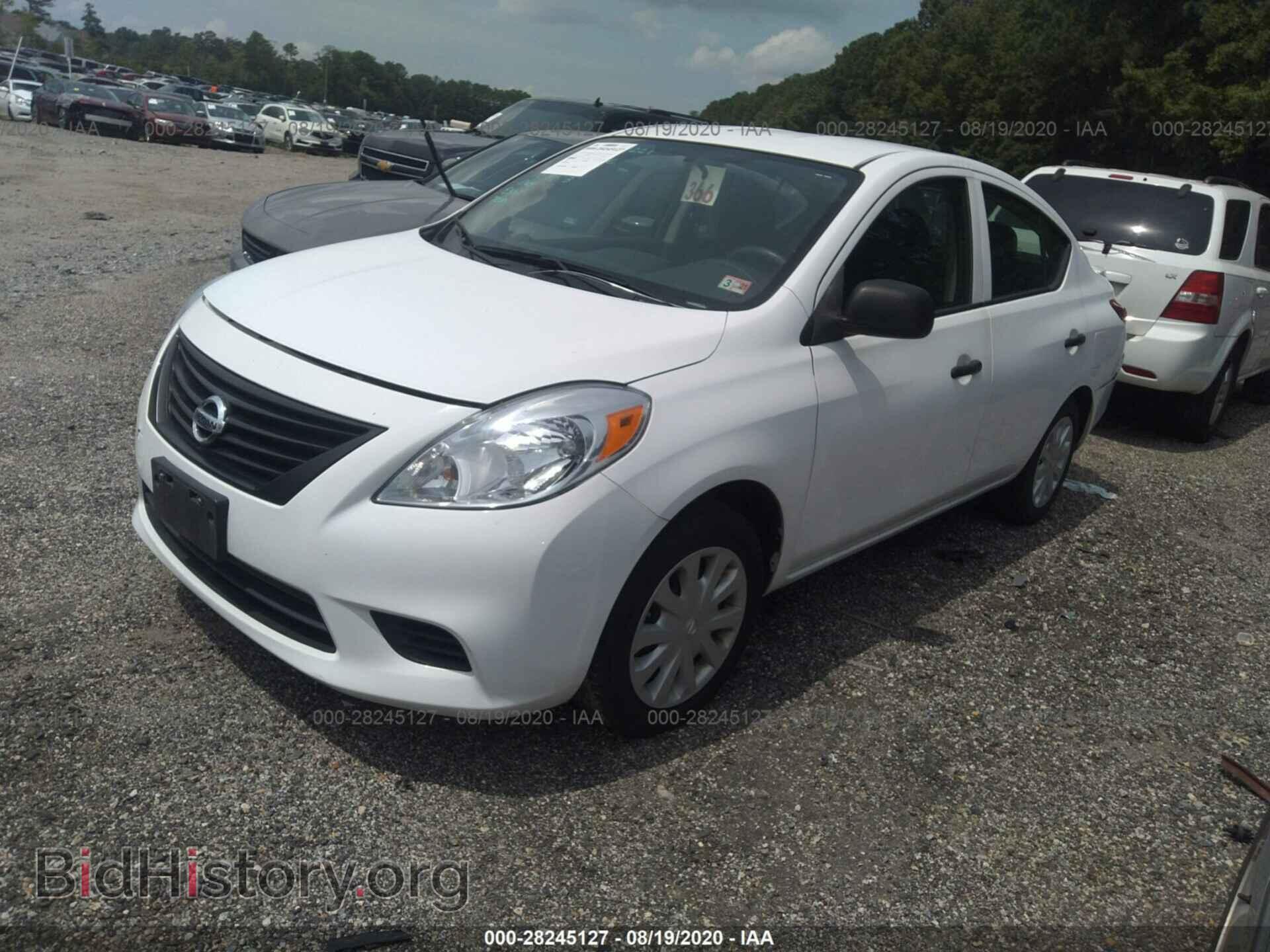2014 NISSAN VERSA - VIN: 3N1CN7AP8EL857036 - Фото 2