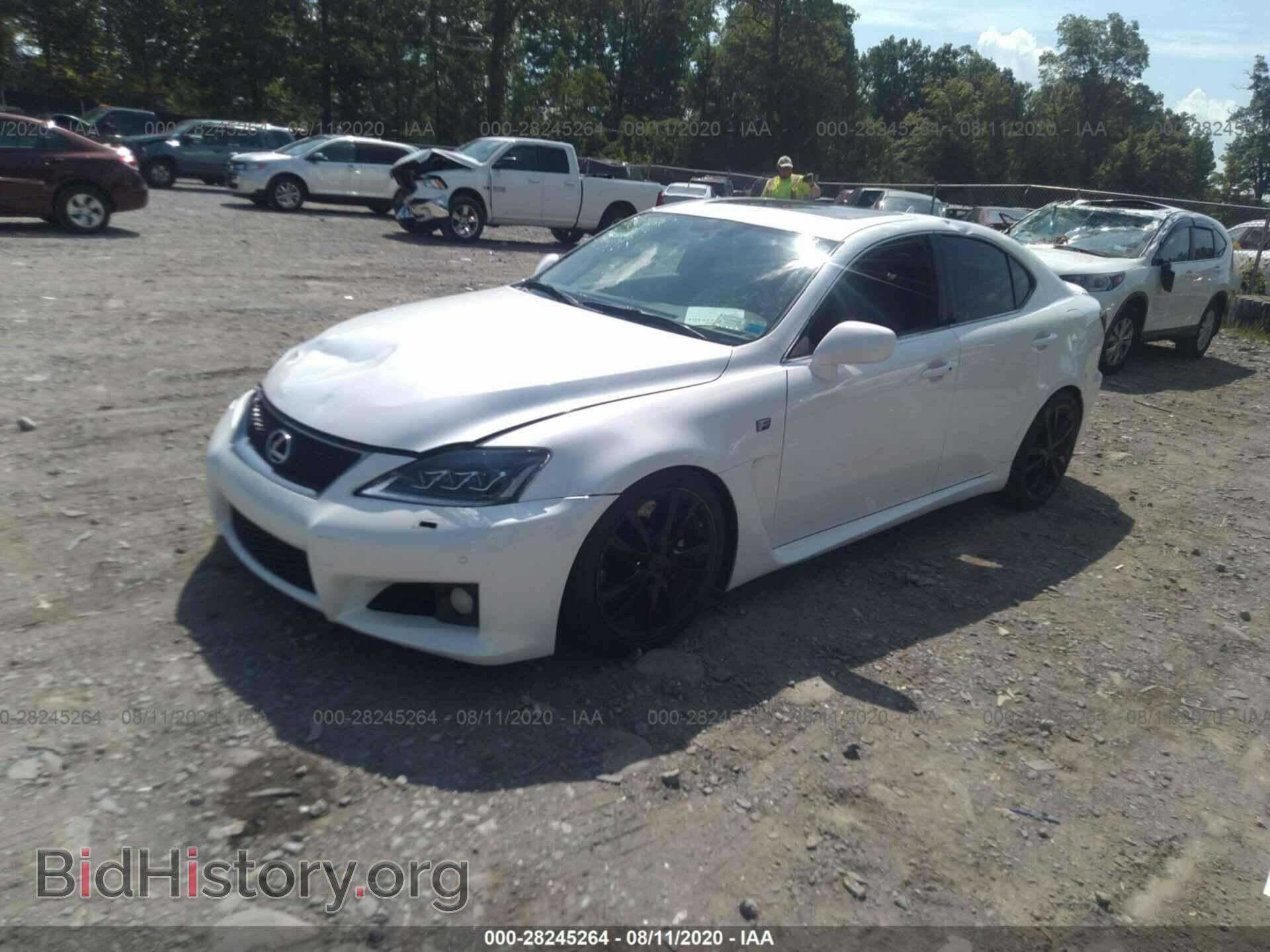 2008 LEXUS IS F - VIN: JTHBP262185003723 - Фото 2